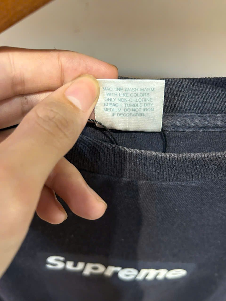 Supreme 1999 SUPREME NAVY BOX LOGO Size US M / EU 48-50 / 2 - 4 Thumbnail
