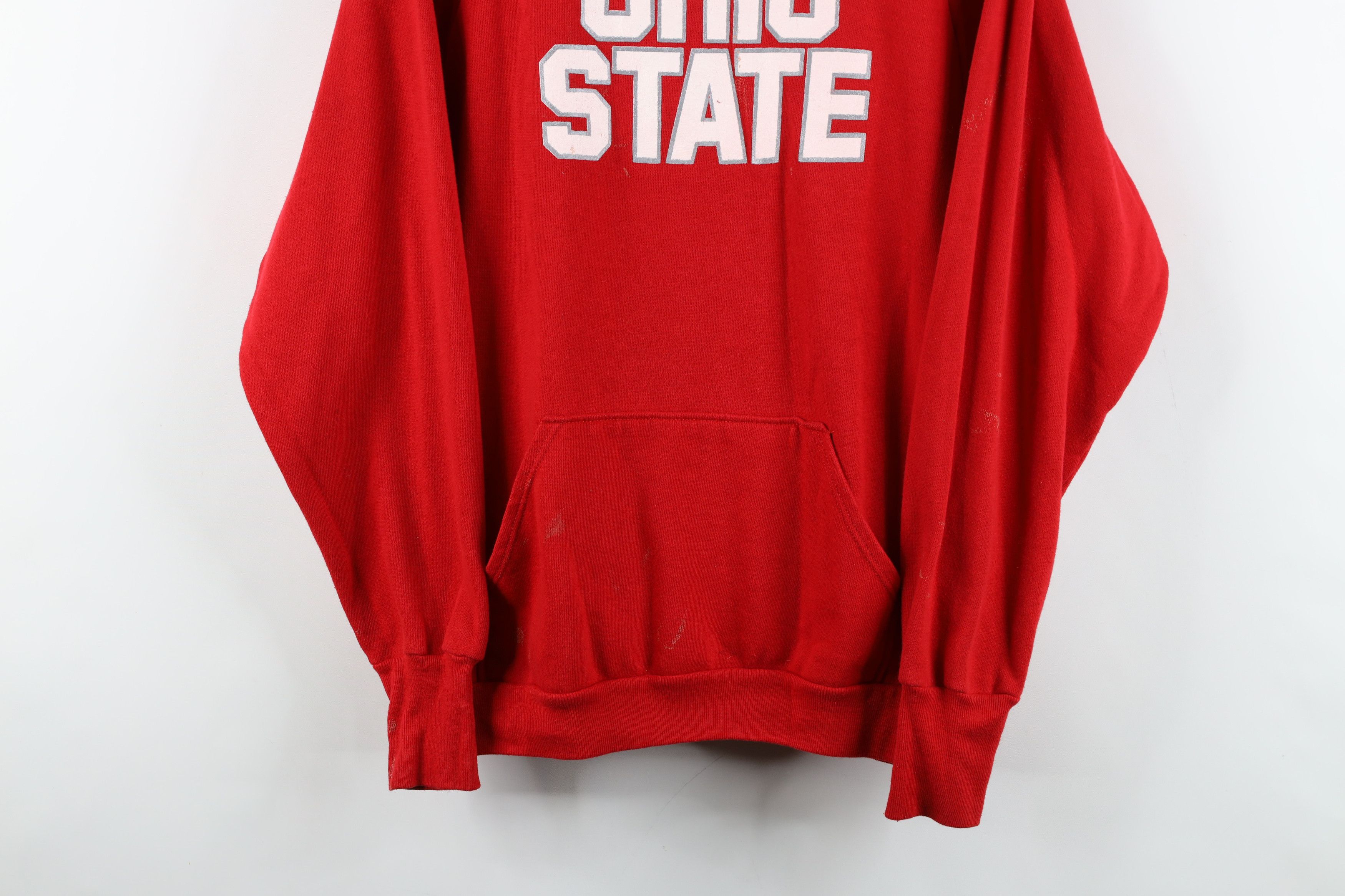 Vintage Vintage 70s The Ohio State University Hoodie Sweatshirt USA Size US XL / EU 56 / 4 - 3 Thumbnail
