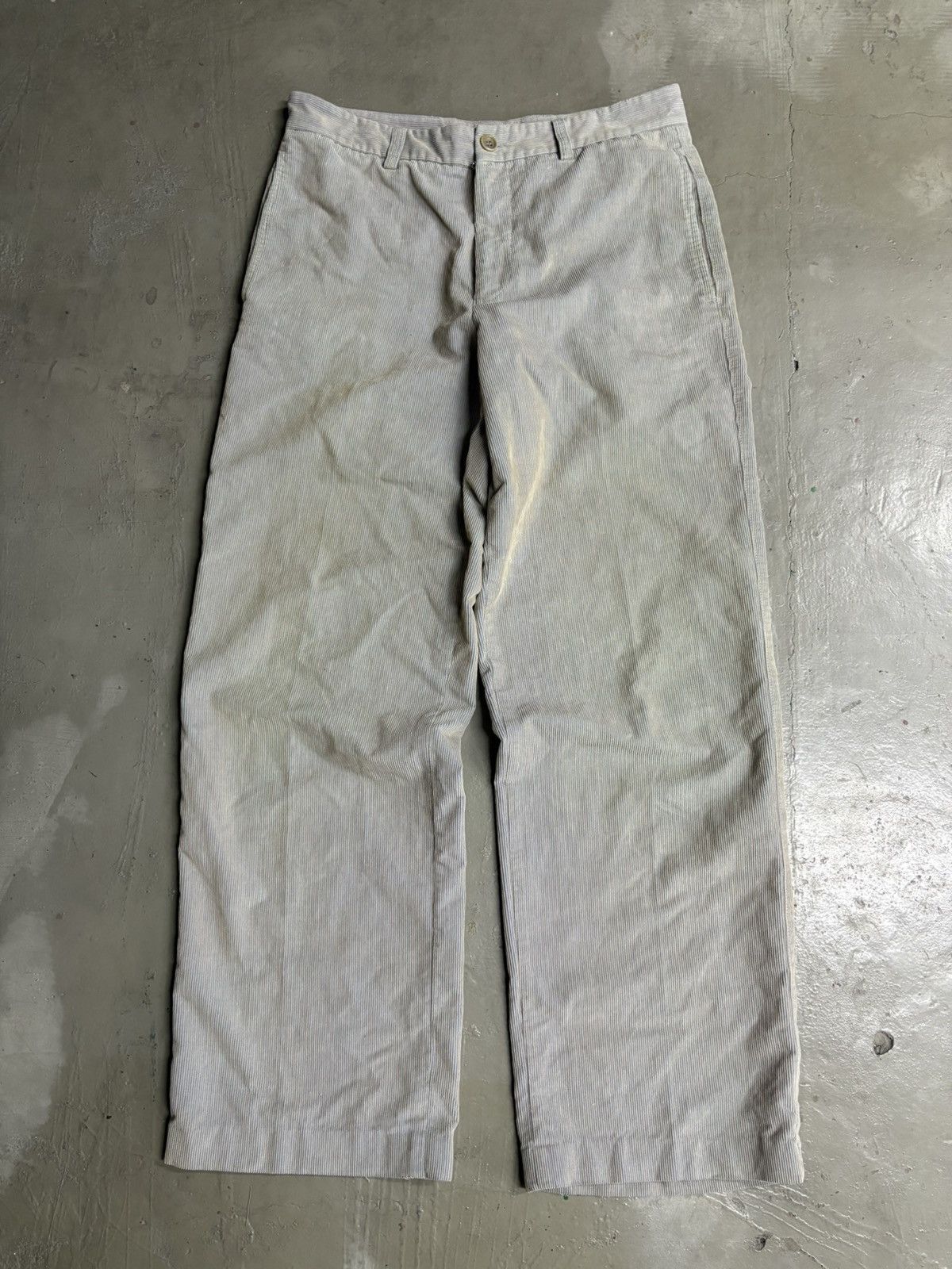 Armani Collezioni Armani Collezioni Vintage Glitter Corduroy Trousers Pants Size US 31 - 1 Thumbnail