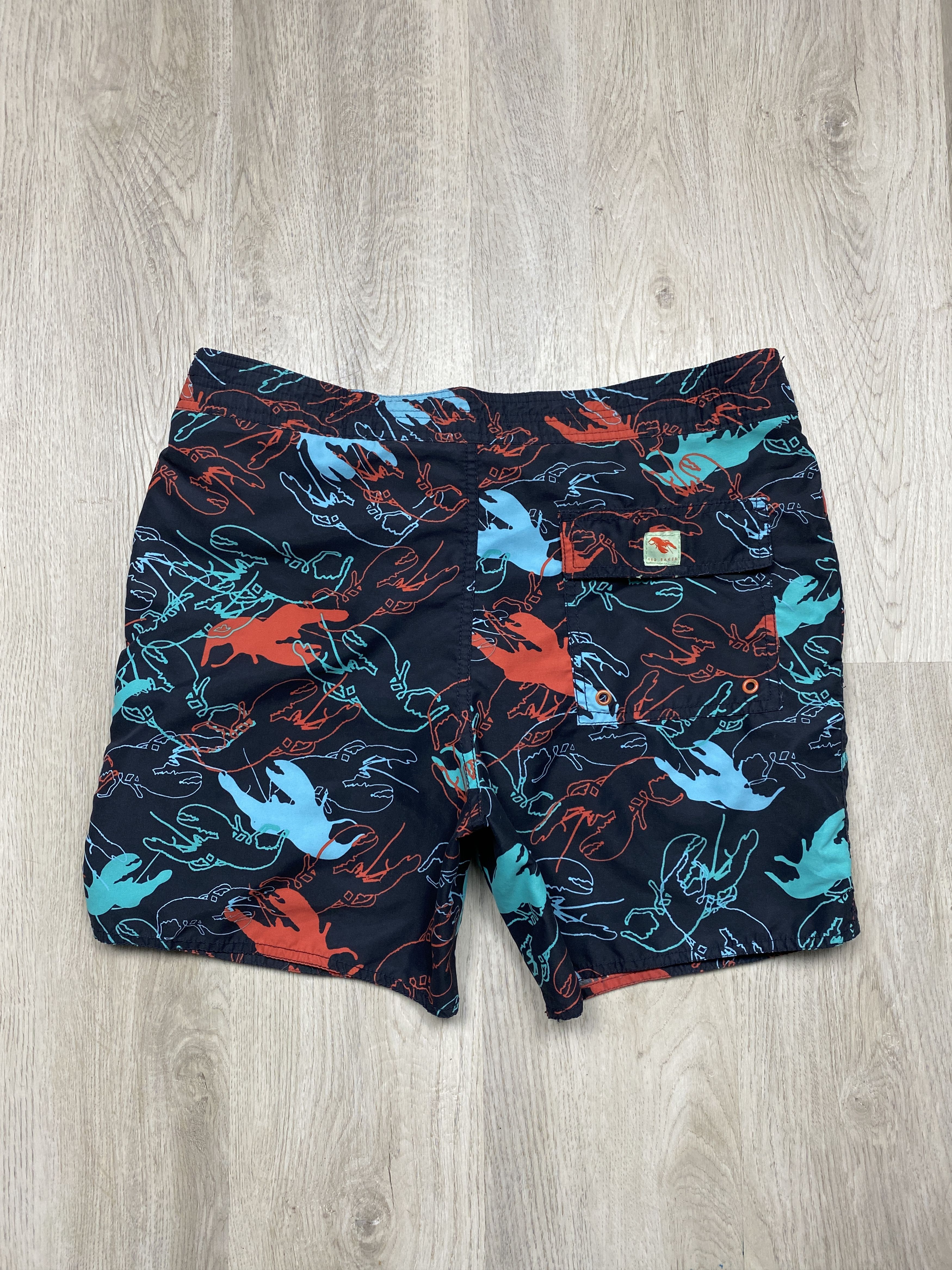 Ted Baker × Vintage Ted Baker Vintage Mens Swimming Shorts Size US 34 / EU 50 - 7 Thumbnail
