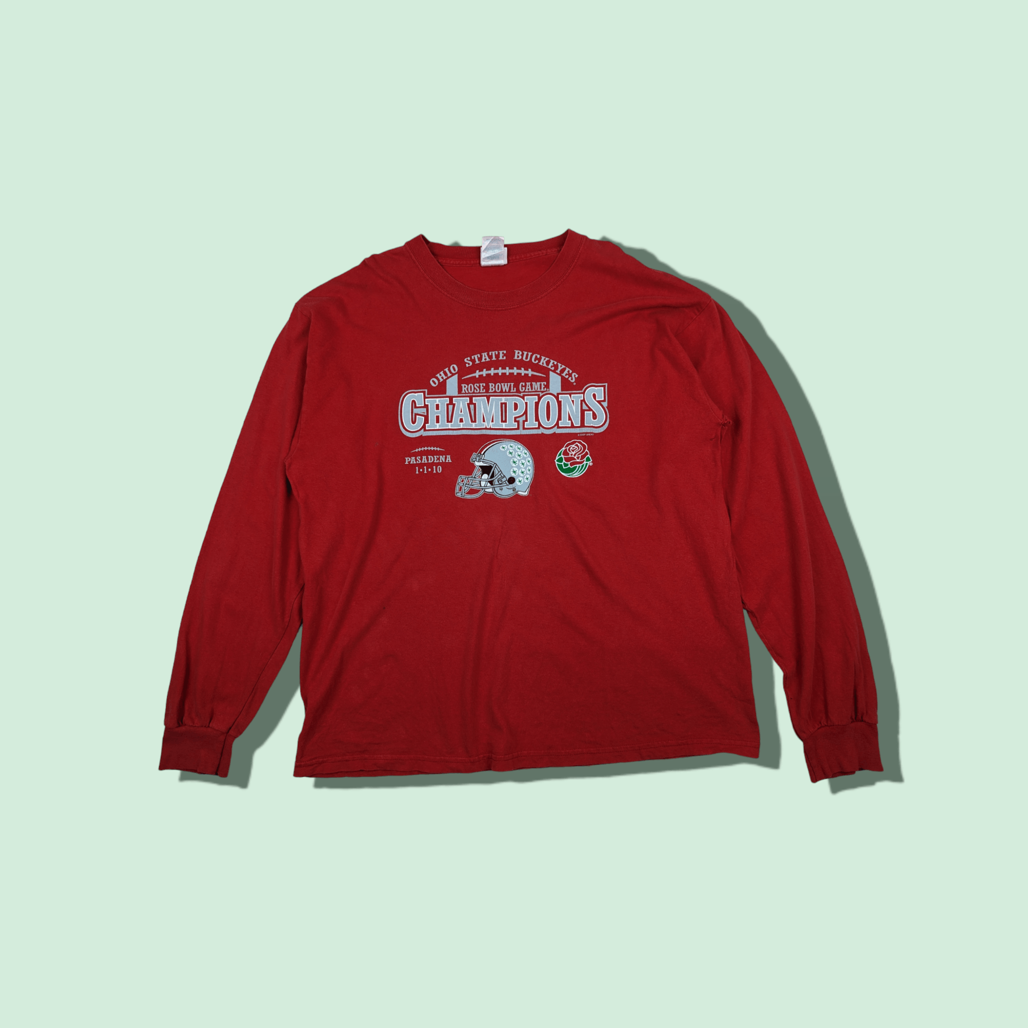 NFL STEP AHEAD 2010 Ohio Stage Champion NFL Long Sleeve Tee Size US XL / EU 56 / 4 - 1 Thumbnail