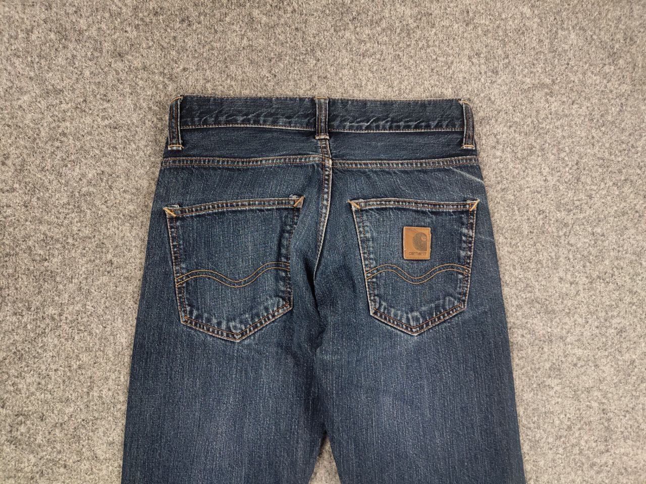 Carhartt Vintage 90's Carhartt Work Pronco Pocket Faded denim Jeans Size US 28 / EU 44 - 8 Thumbnail