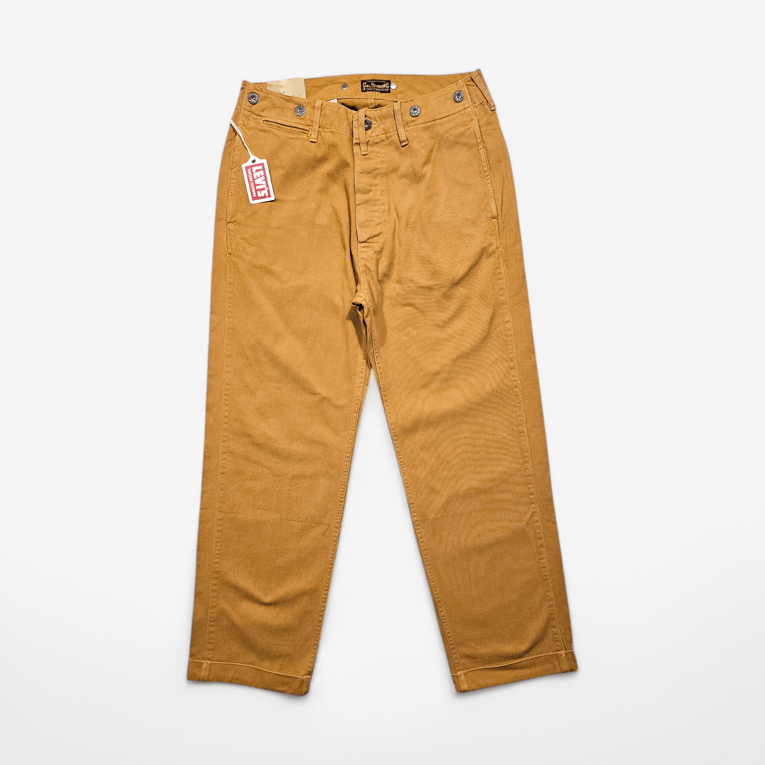 Levi's Vintage Clothing NWT Levi's Vintage Clothing 1920's Born Brown Chinos W31L29 Size US 31 - 1 Thumbnail