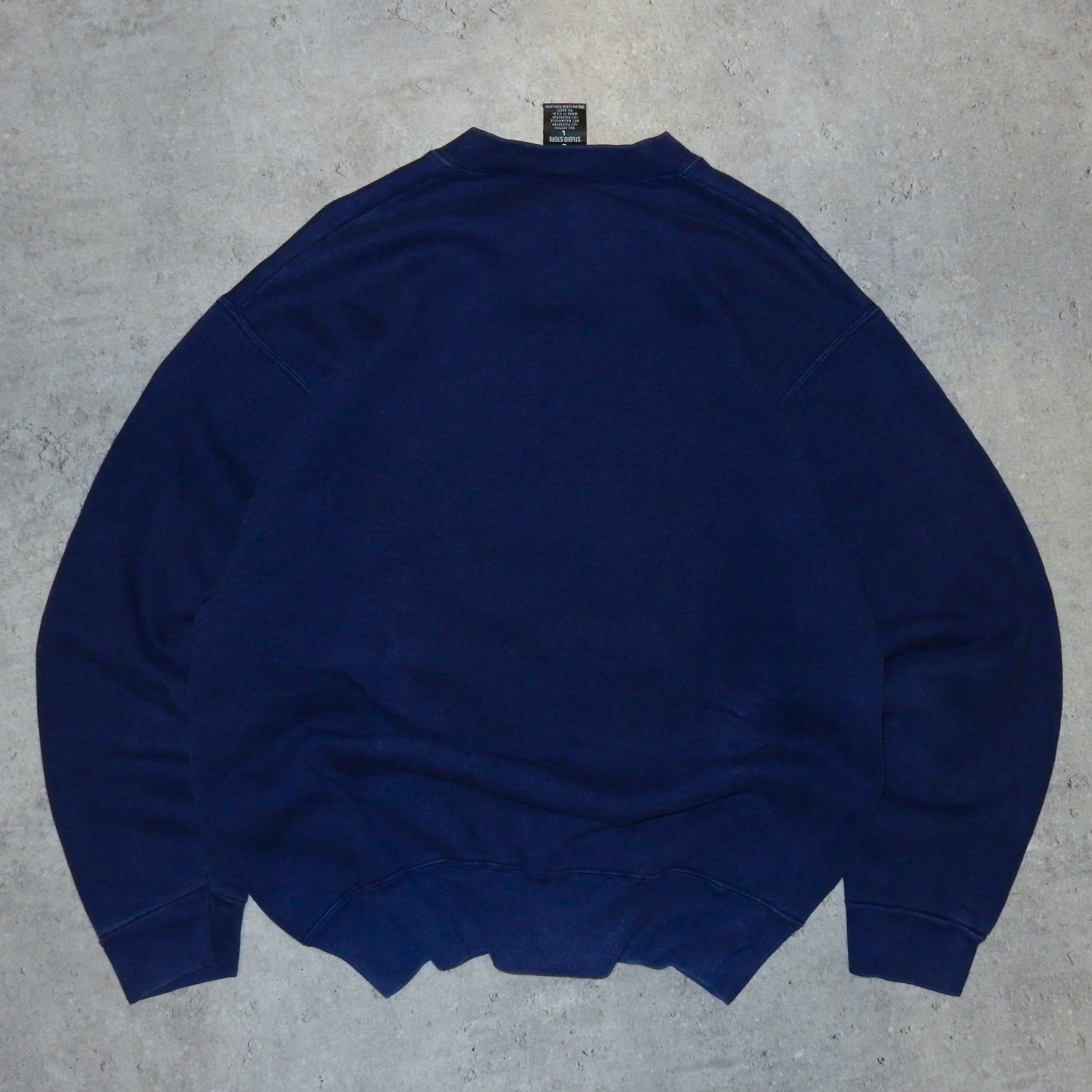 Vintage × Warner Bros Warner bros vintage looney tunes 90's navy sweatshirt - L Size US L / EU 52-54 / 3 - 3 Thumbnail