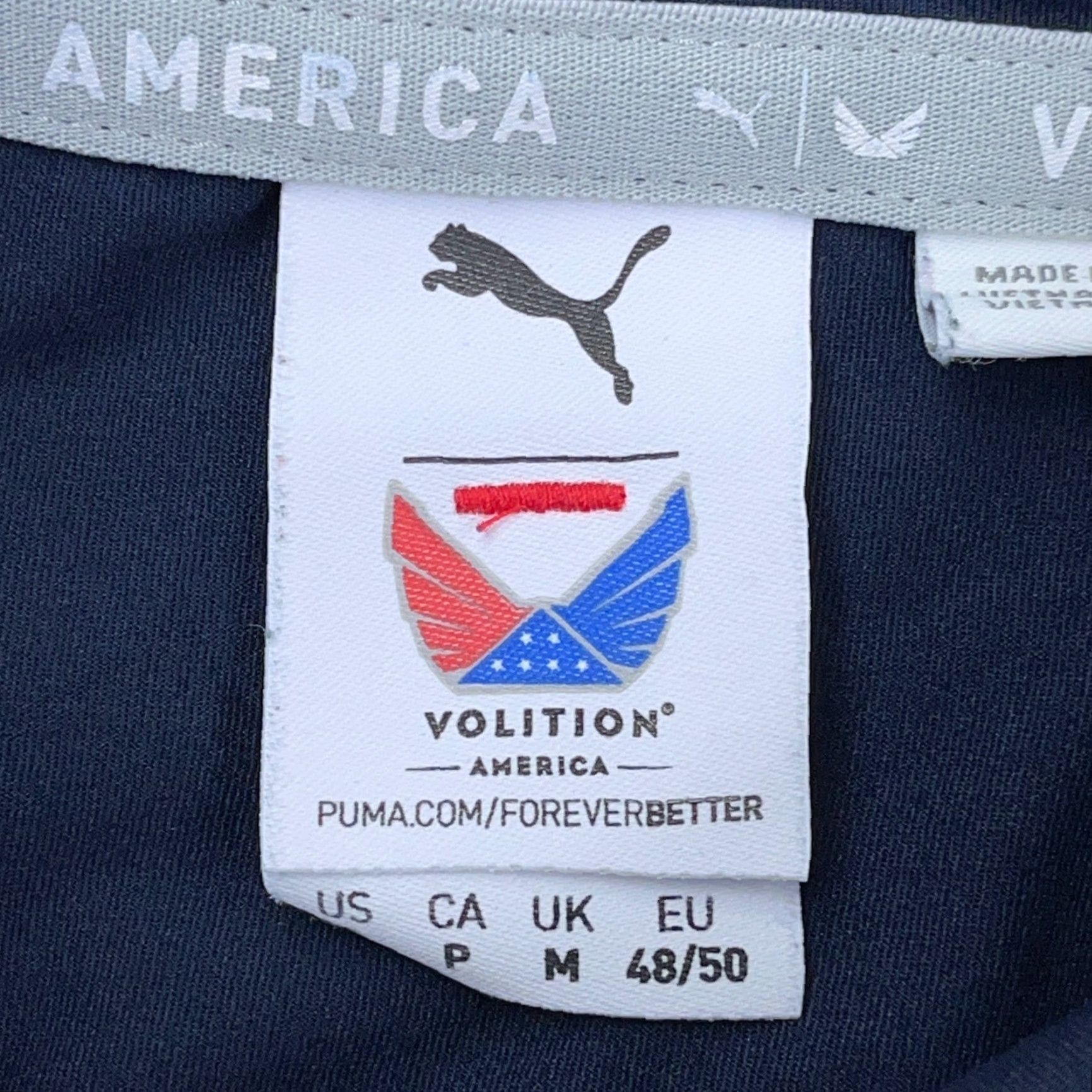 Puma Puma Polo Shirt Men Small Volitron America Flag Pocket Performance Cool Dry Golf Shirt Size US S / EU 44-46 / 1 - 3 Thumbnail