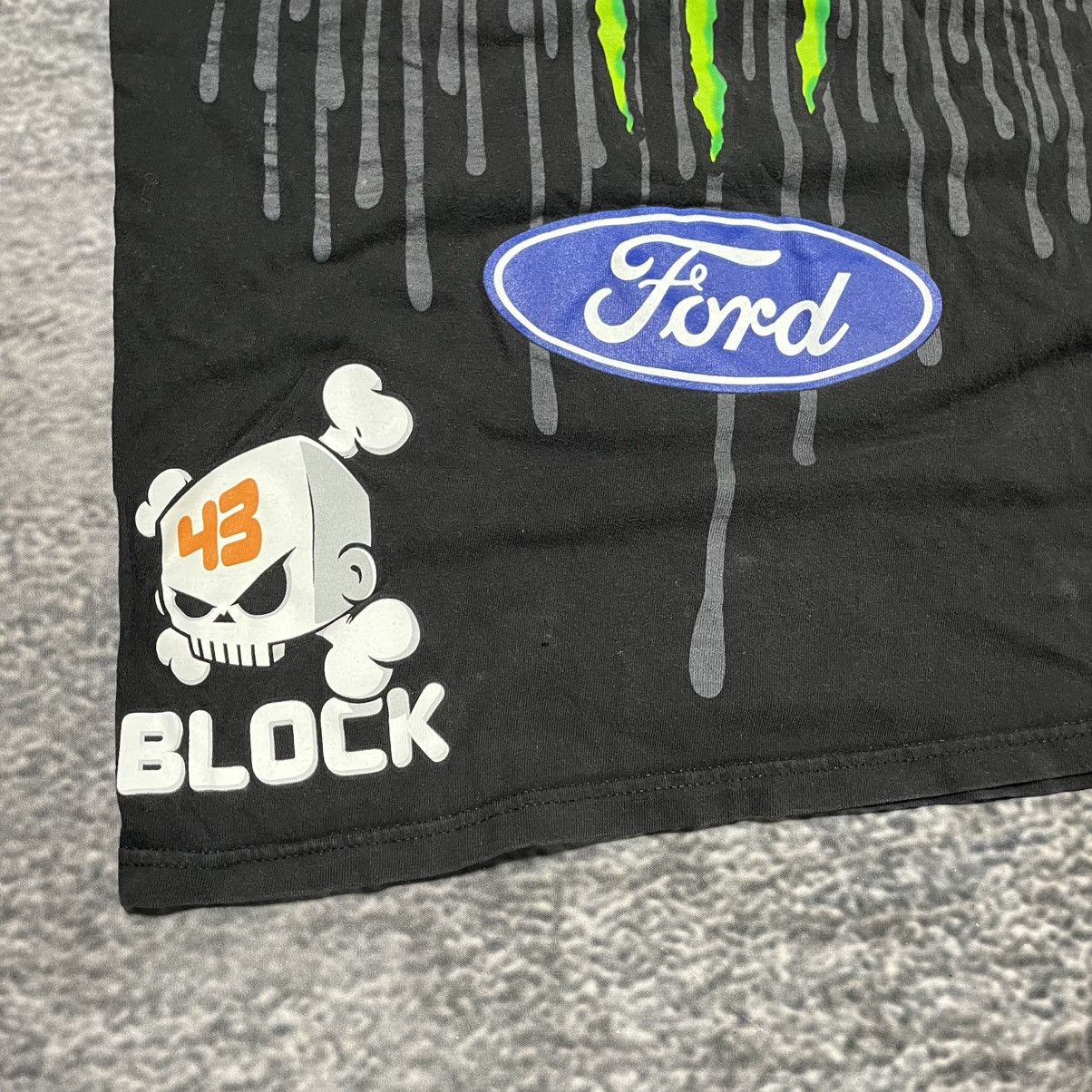 Vintage Ken Block Monster Energy DC Shoes Alpinestars Y2K T Shirt Size US S / EU 44-46 / 1 - 4 Thumbnail