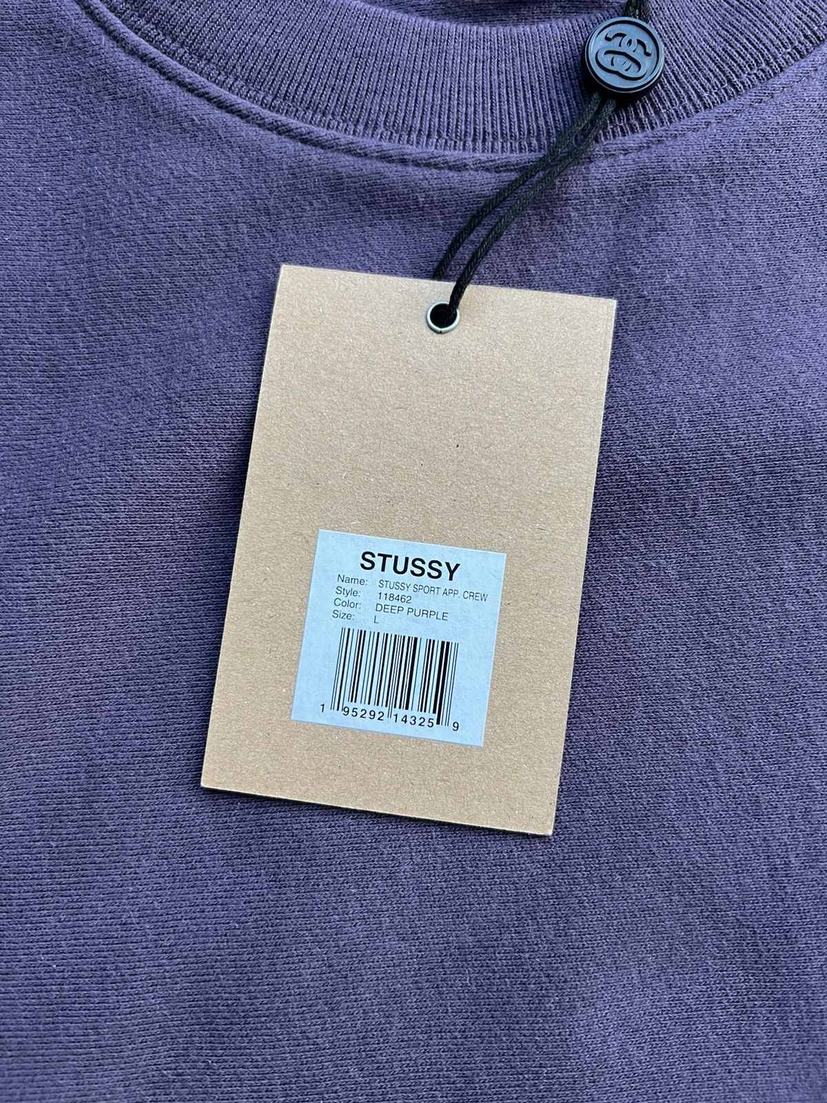 Stussy Stussy Holiday 2021 Sport Appliqué Crewneck Sweatshirt Large Size US L / EU 52-54 / 3 - 5 Thumbnail