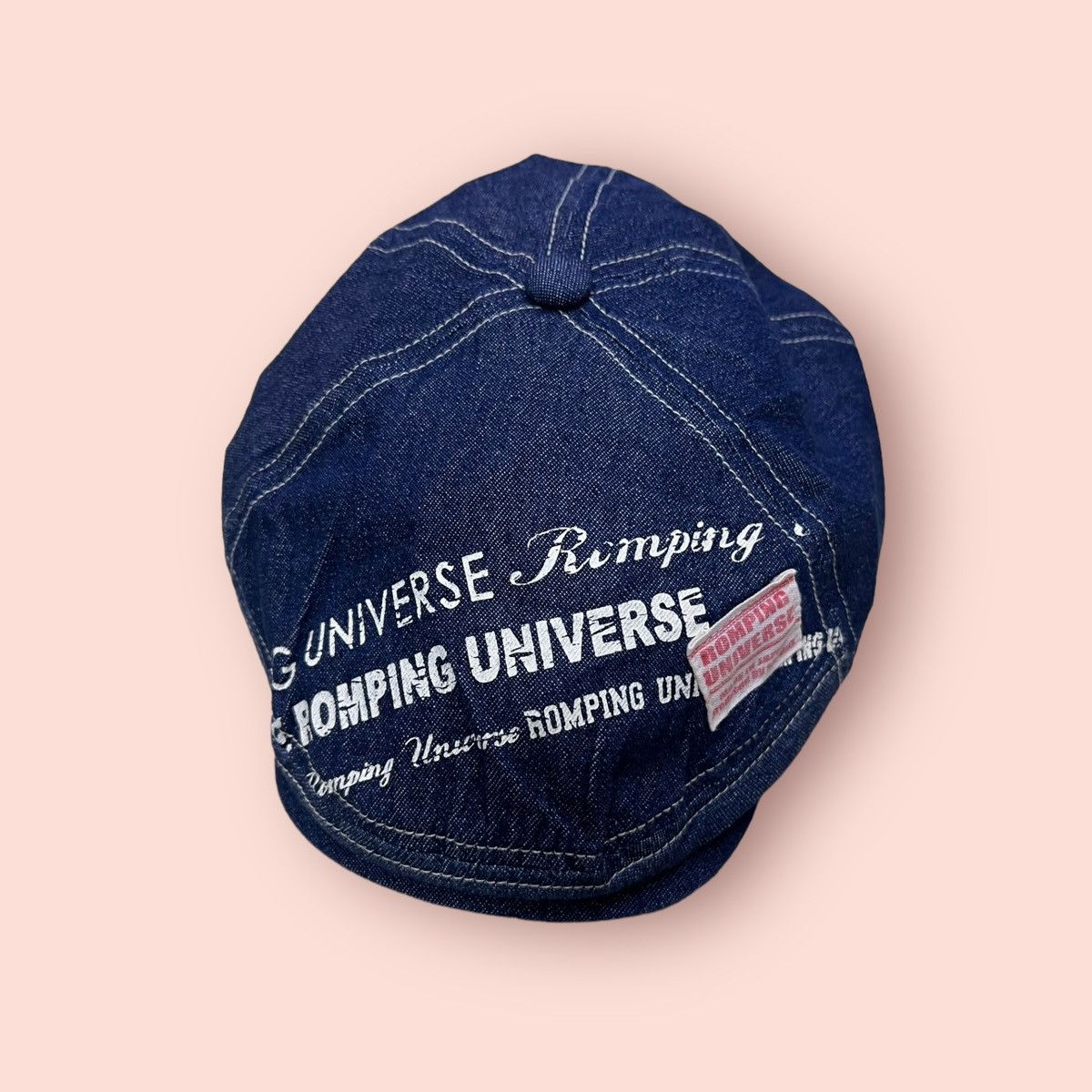 Japanese Brand RARE ROMPING UNIVERSE DENIM BARETTA Size ONE SIZE - 1 Thumbnail