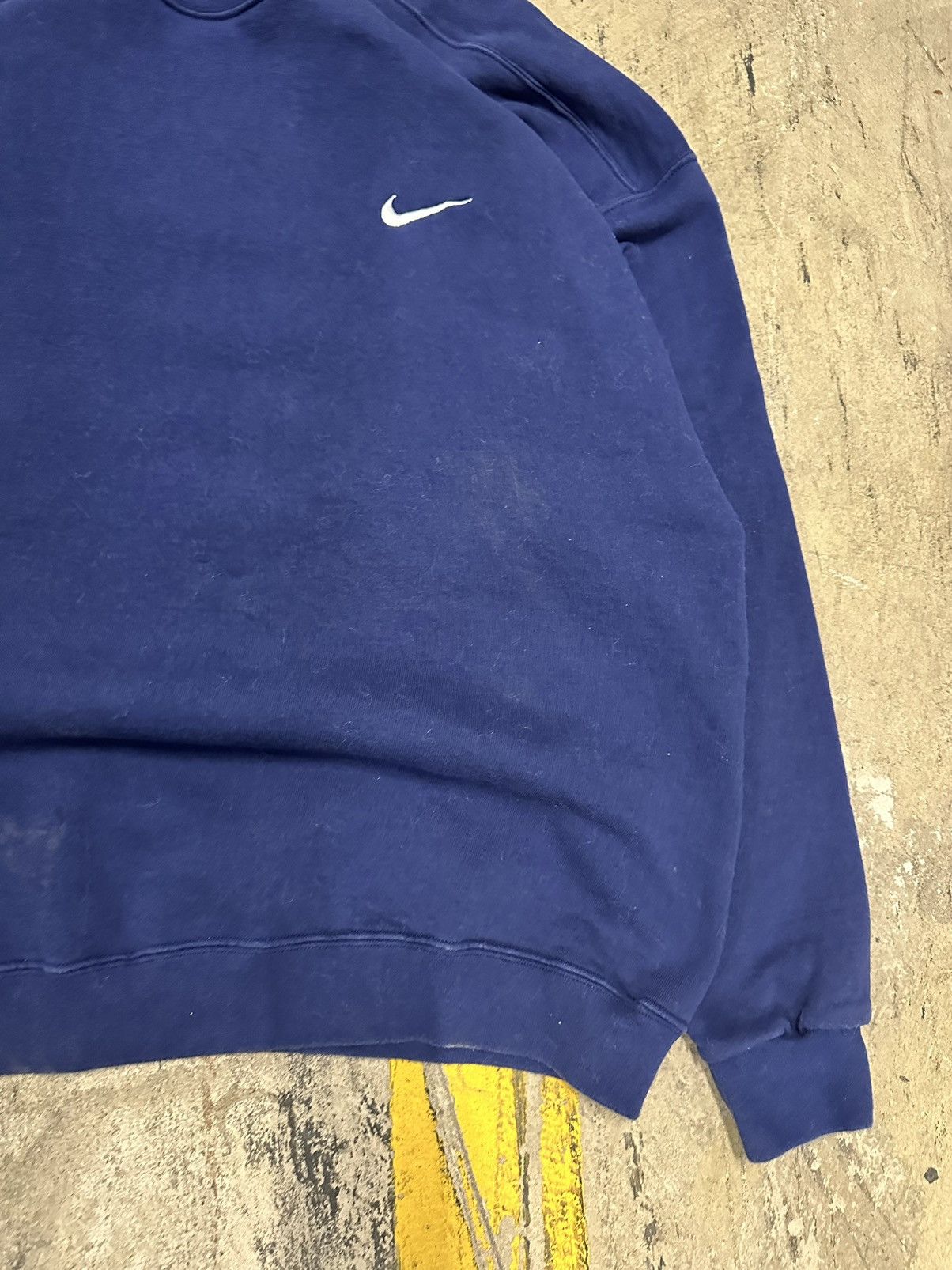 Nike × Vintage Vintage Nike blank crewneck Size US XL / EU 56 / 4 - 3 Thumbnail