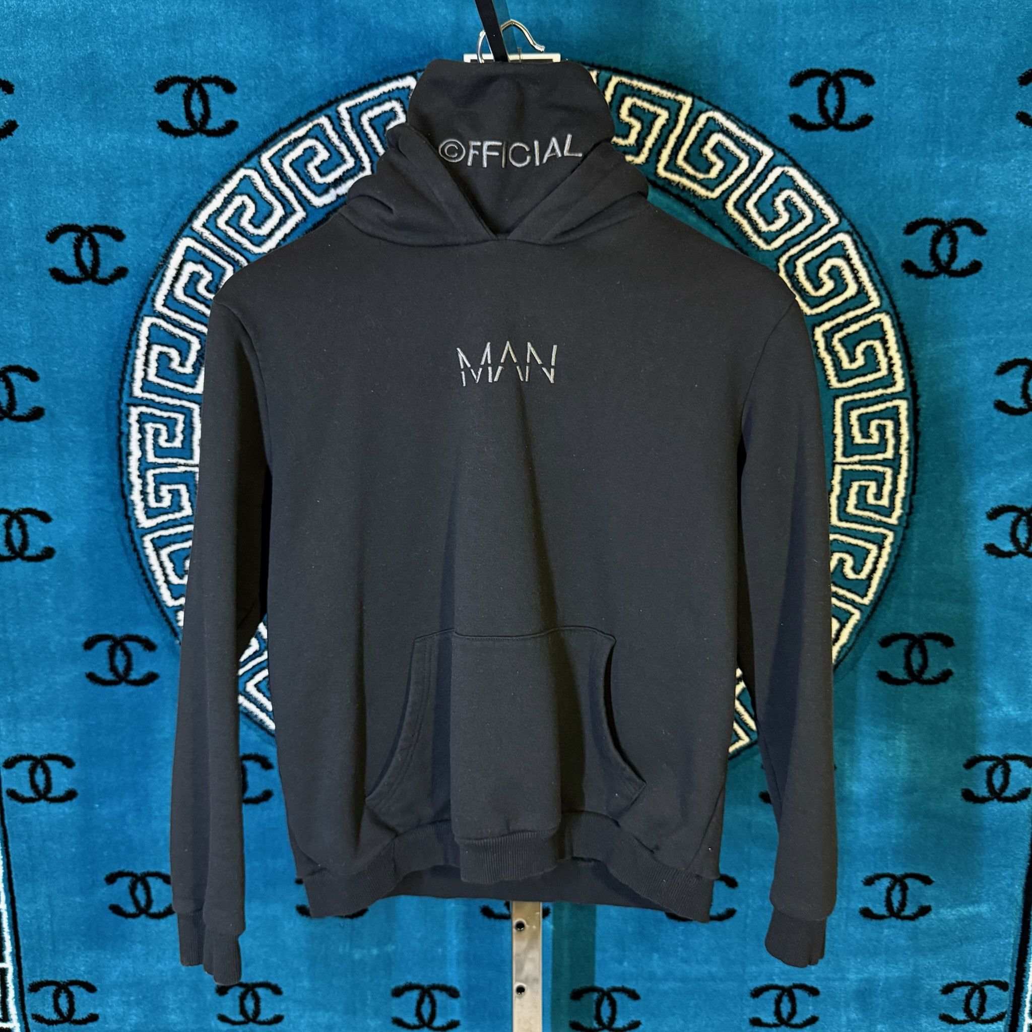 Boohoo MOCKNECK COVER L/S HOODED SWEATSHIRT Size US L / EU 52-54 / 3 - 1 Preview