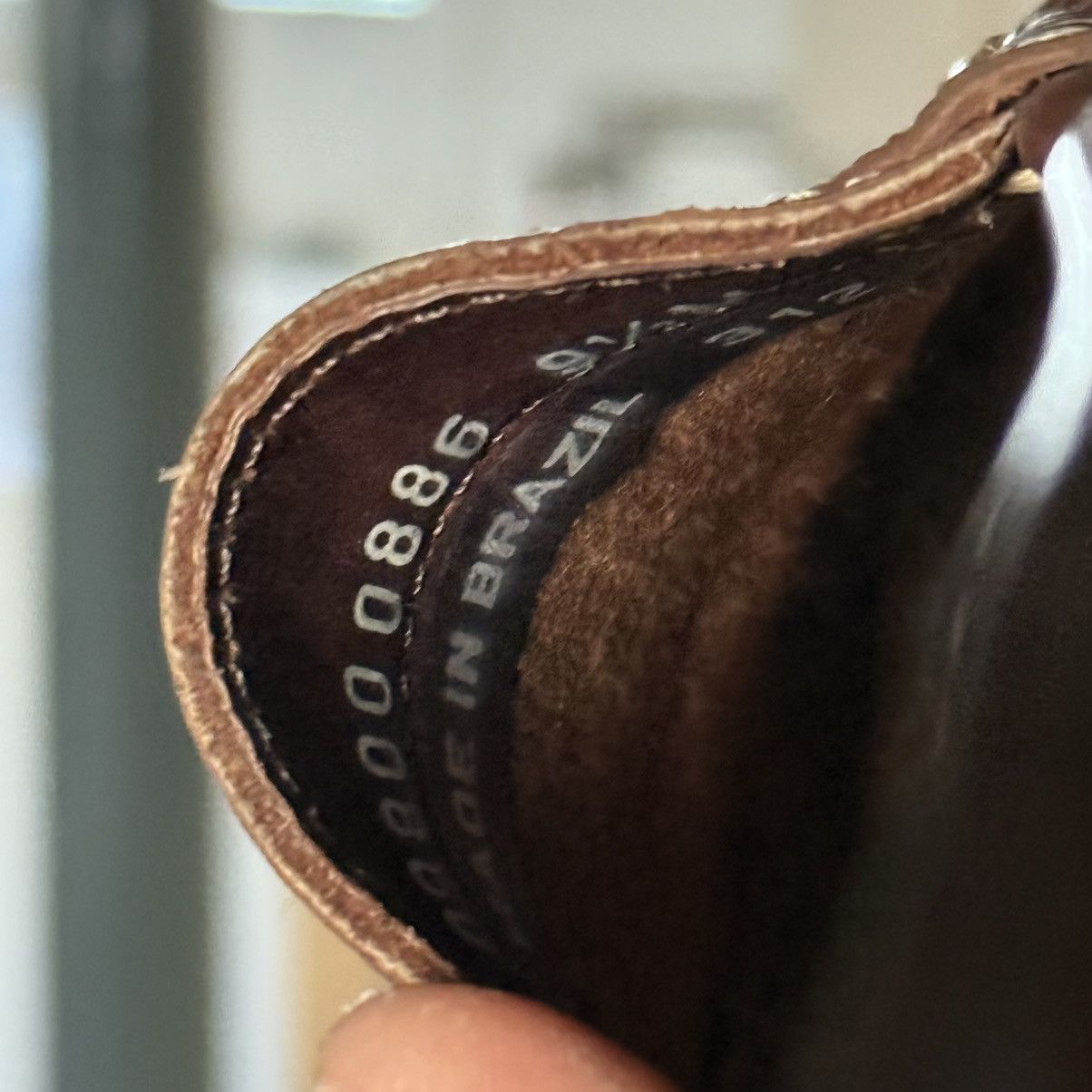 Cherokee × Vintage Vintage Cherokee SOX Patent Brown Leather Penny Loafers Size US 9.5 / EU 42-43 - 19 Thumbnail