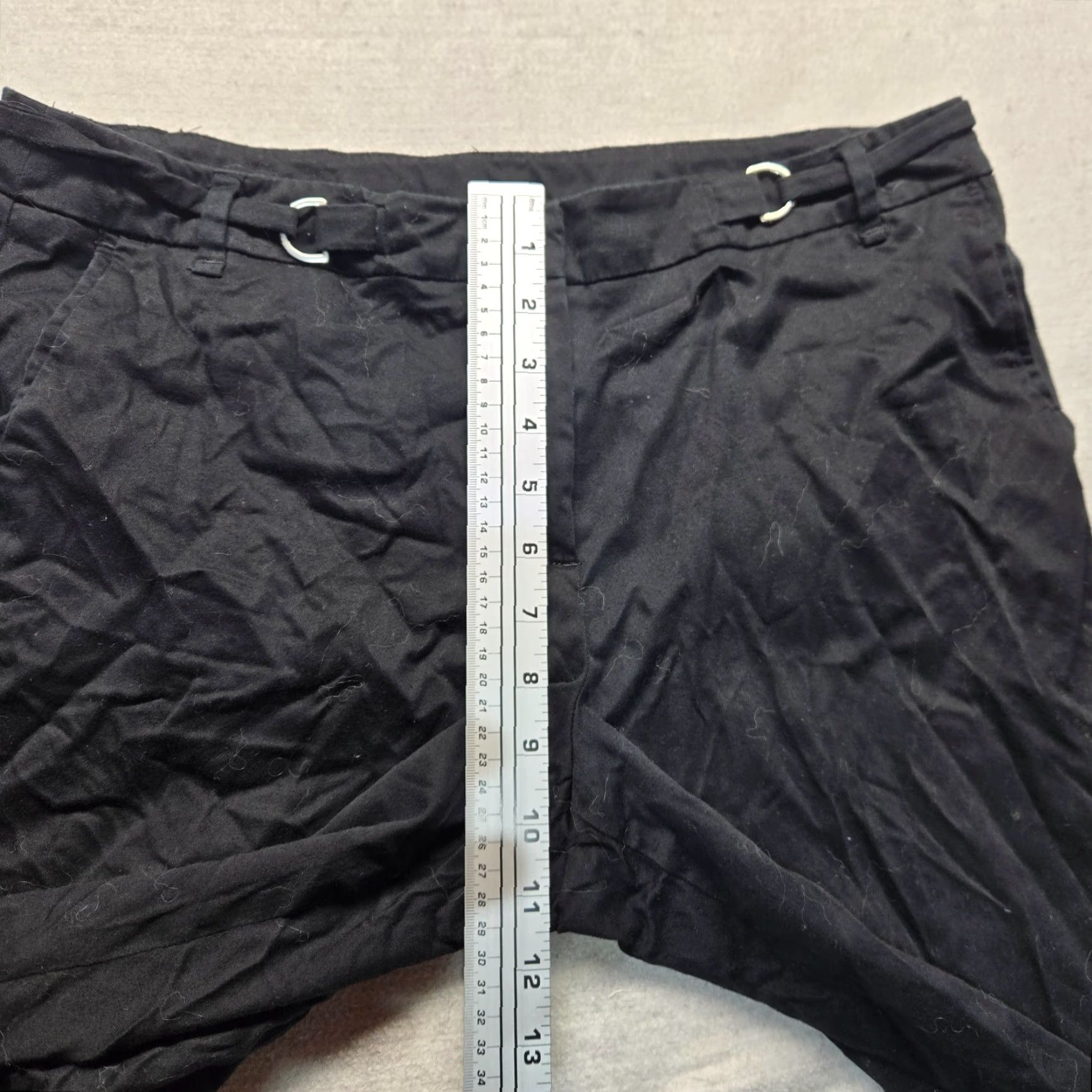 Vintage New Directions Dress Pants Women 12P Black Petite Adult Pants Womens 12P Black Style: Dress Pants Size 34" / US 12 / IT 48 - 6 Thumbnail