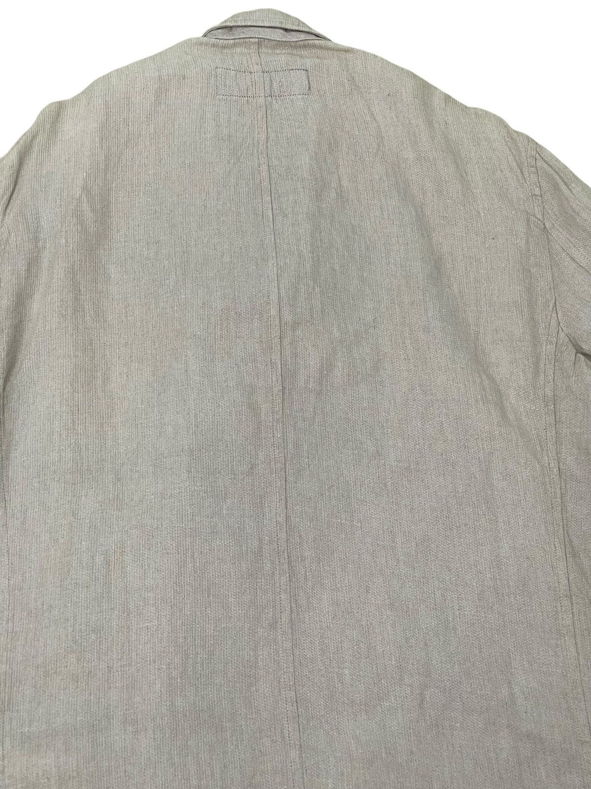 Comme des Garcons AD 1997 CDGH 100% Linen Hemp Chore Jacket 6🟩0 Size US M / EU 48-50 / 2 - 16 Thumbnail