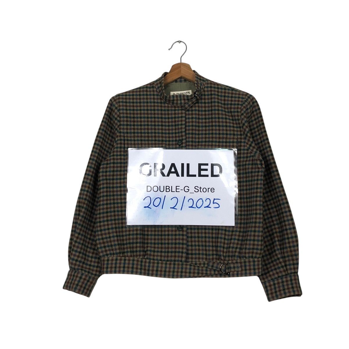 Japanese Brand 📌Vintage Bomber Jacket Parienne Tartan Check Issey Miyake Size US M / EU 48-50 / 2 - 1 Thumbnail