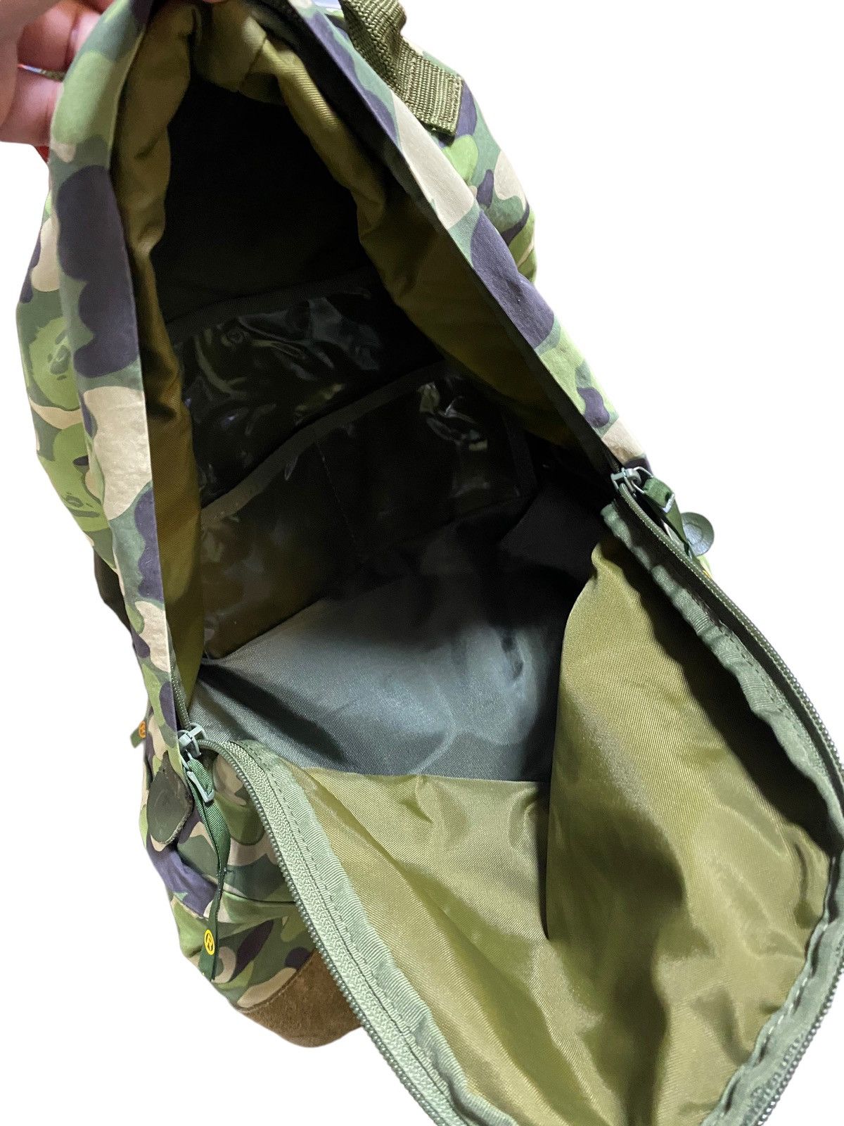 Bape BAPE ABC Green camo Backpack Size ONE SIZE - 2 Thumbnail