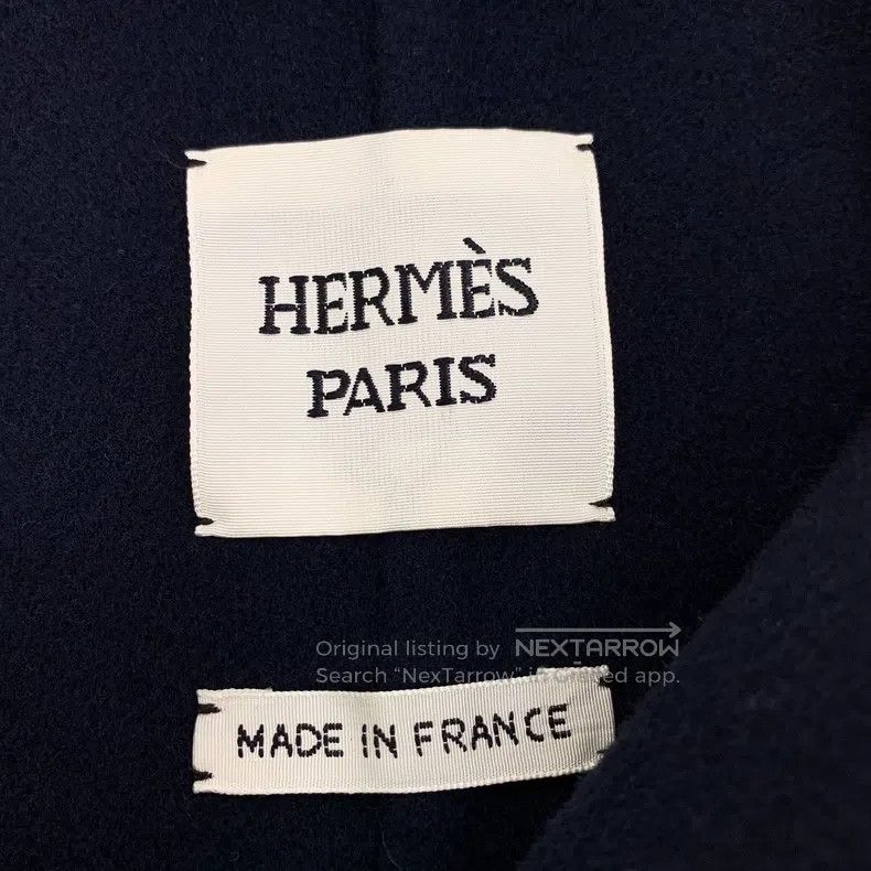 Hermes Hermes Black Cashmere Lapel Zip-Up Long Sleeve Jacket Coat Size XS / US 0-2 / IT 36-38 - 5 Thumbnail