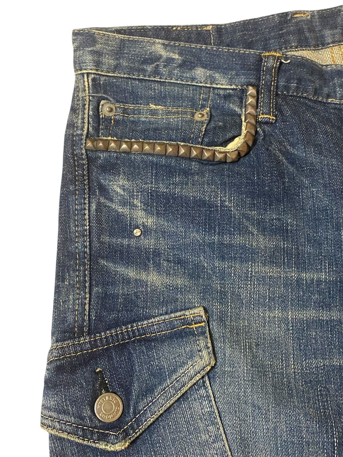 Hysteric Glamour Hysteric Glamour Capri Jeans Cropped Denim Size 31" - 3 Thumbnail