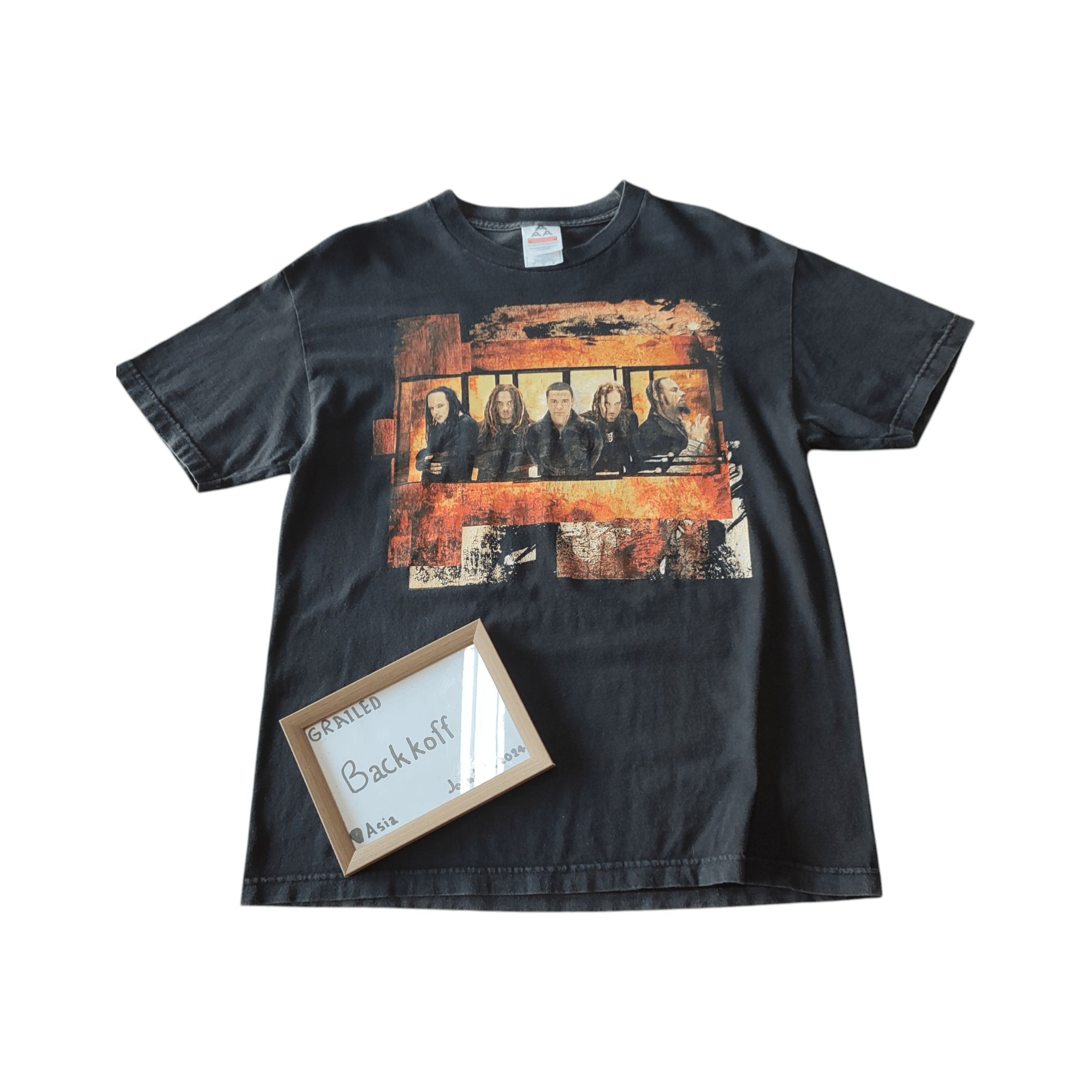Band Tees × Vintage Vintage 2002 KornT-Shirt Size US L / EU 52-54 / 3 - 1 Thumbnail