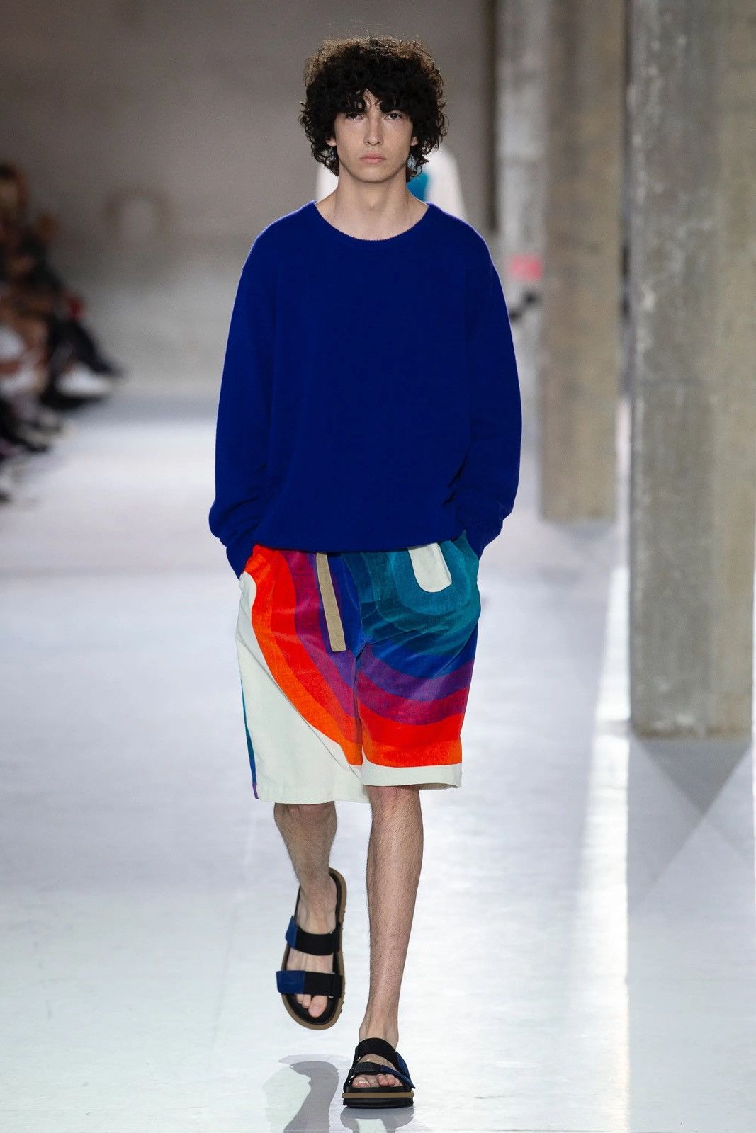 Dries Van Noten Dries van noten 19ss verner panton Blue knit | Grailed