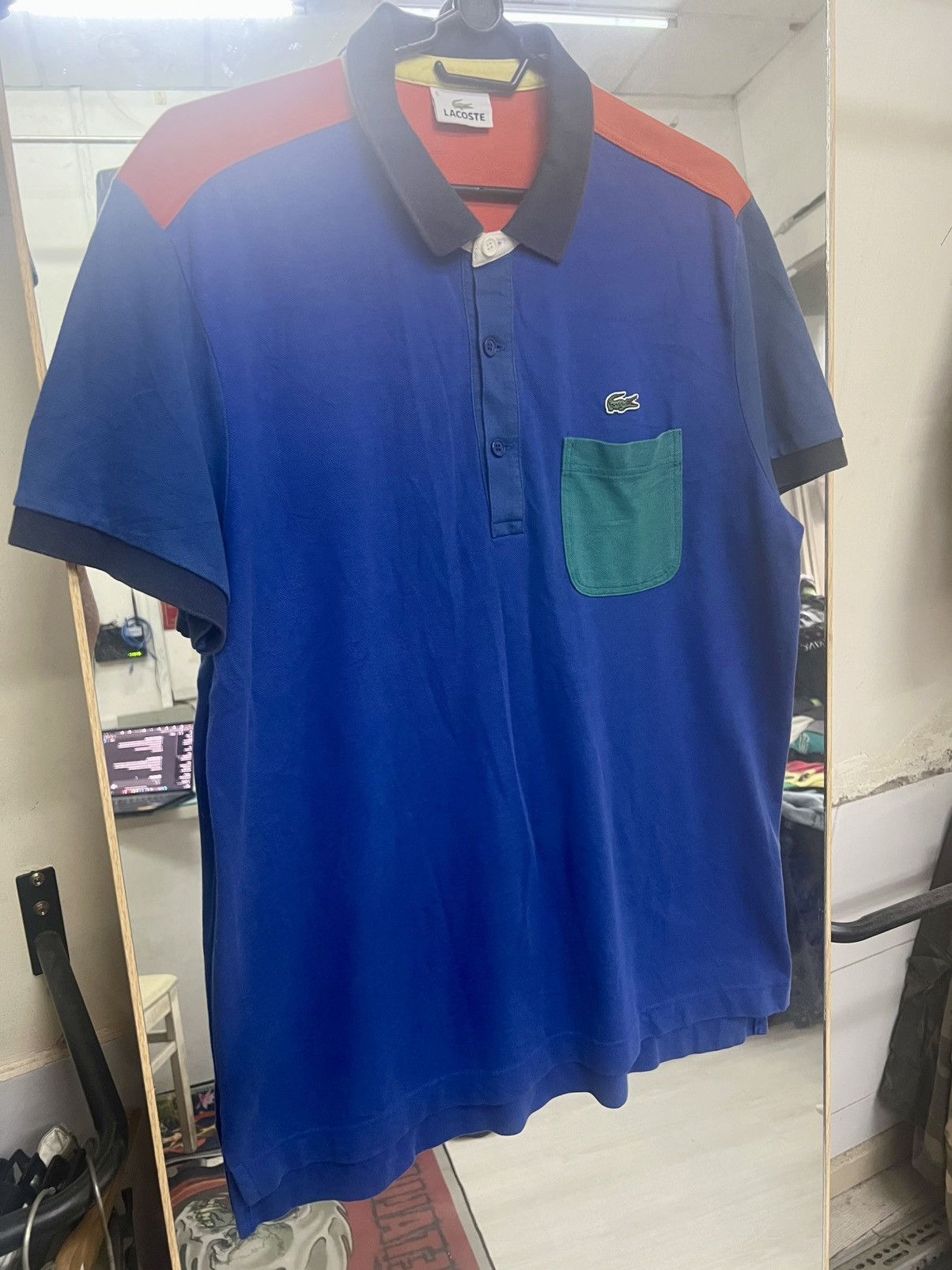 Lacoste Authentic Polo Lacoste Colorblock Polo Shirt – Size 5 Size US L / EU 52-54 / 3 - 1 Thumbnail
