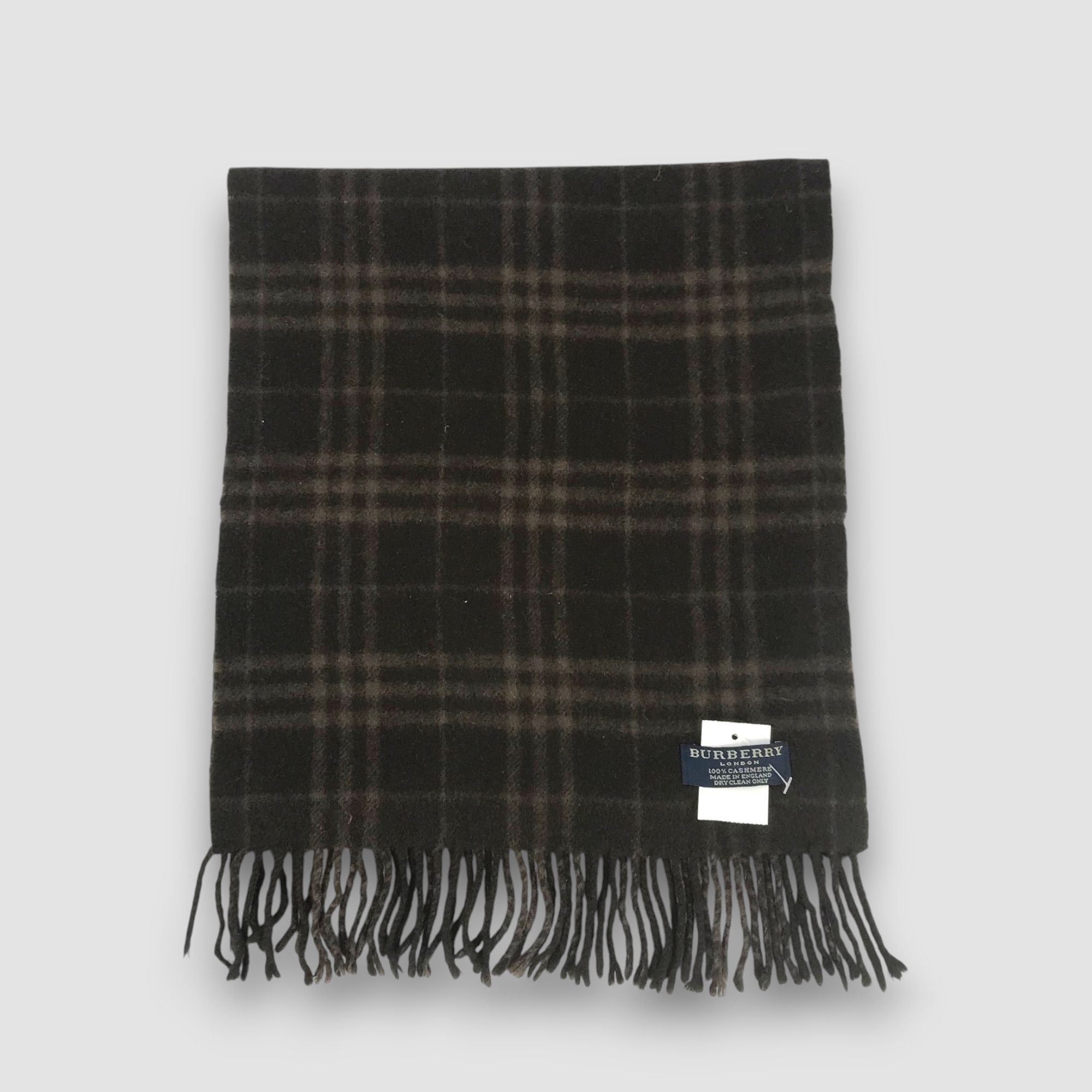 Burberry Vintage Burberry Cashmere Scarf Nova Check Scarves Size ONE SIZE - 2 Thumbnail