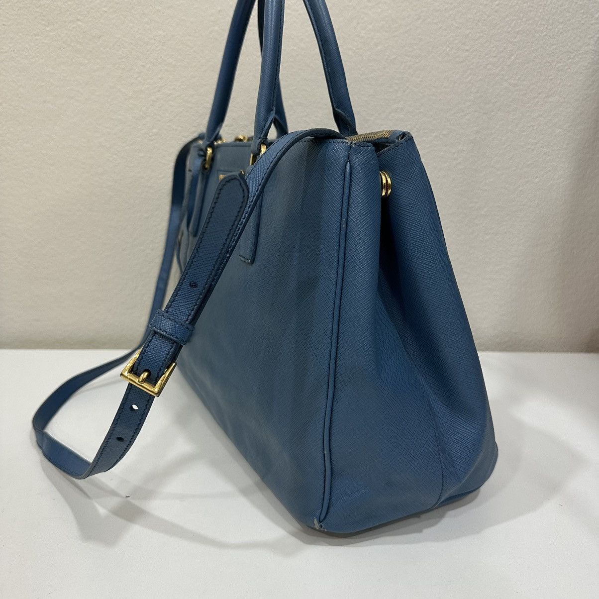 Prada PRADA GALLERIA SATCHEL TWO WAY BAG SAFFIANO LEATHER Size ONE SIZE - 5 Thumbnail