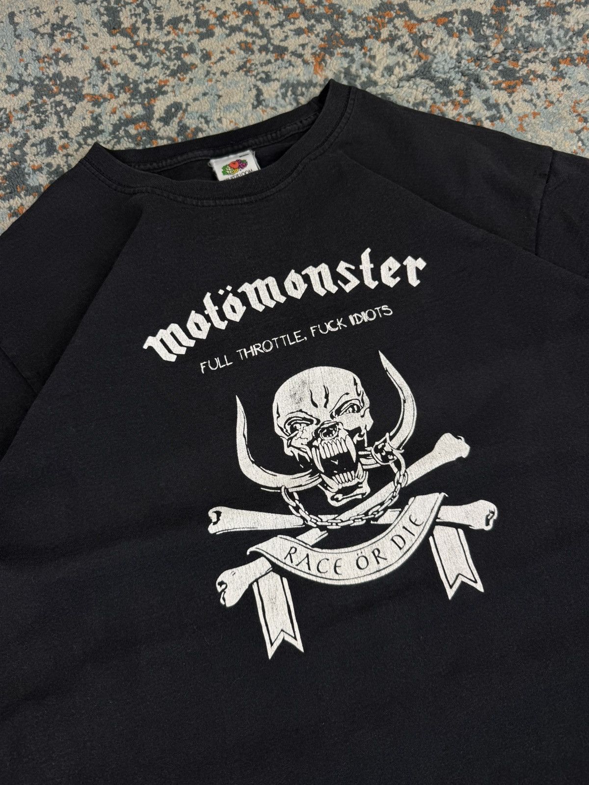 Vintage Vintage 00s Motomonster motorcycle chopper motorhead racing Size US M / EU 48-50 / 2 - 4 Thumbnail