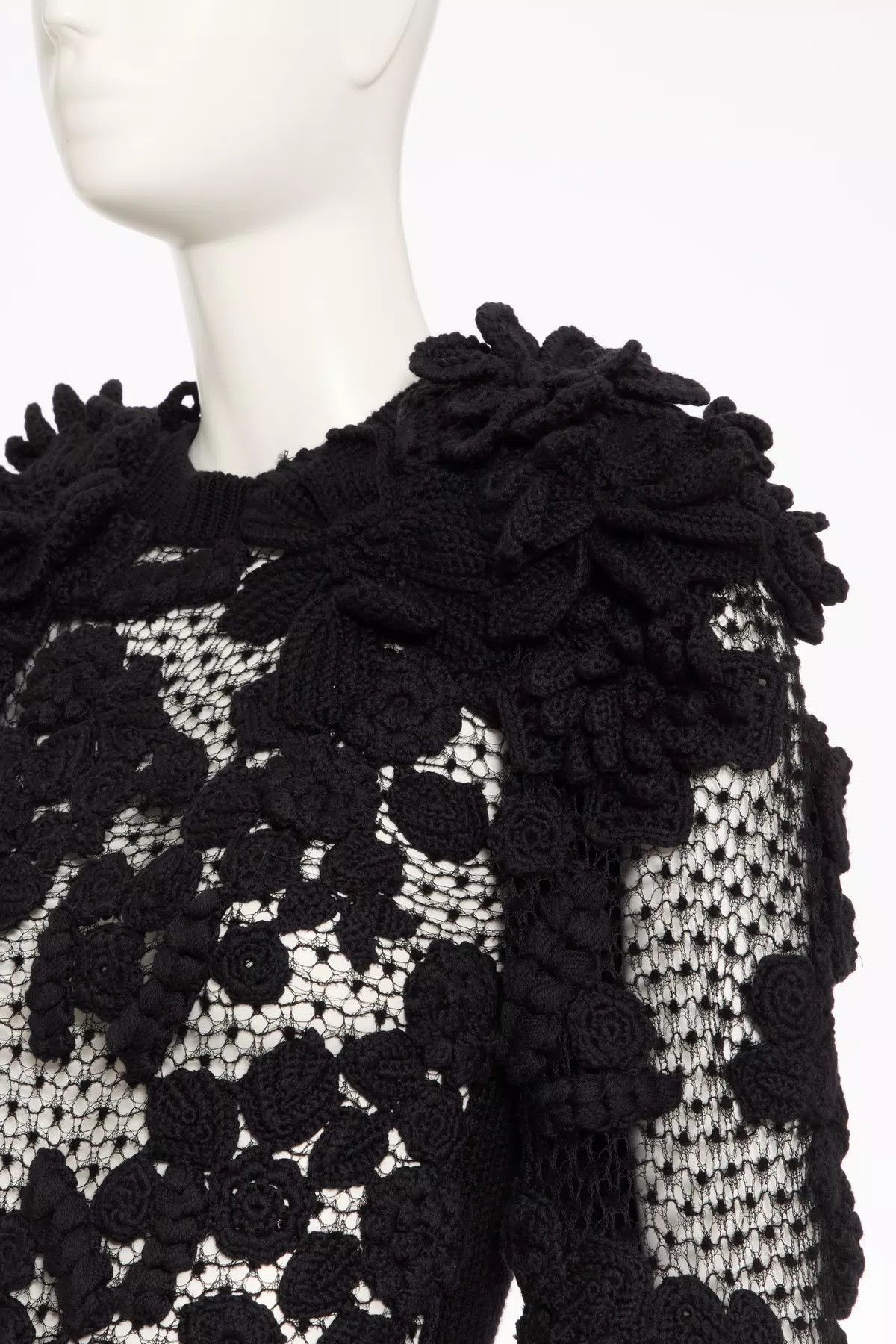 Valentino o1s1wg110426 Sweater in Nero Size XXS / US 00 / IT 34 - 4 Thumbnail