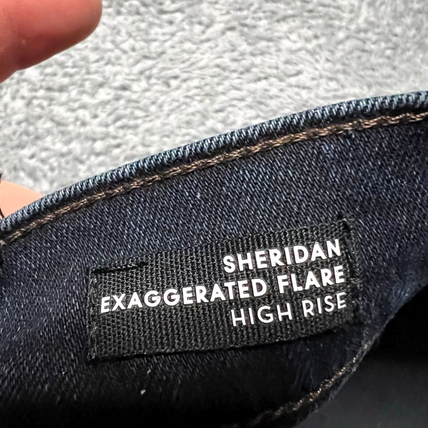 Veronica Beard Veronica Beard Jeans Womens 29 Sheridan High Rise Exaggerated Flare USA Jeans Women 29 Flared Blue Slim Regular 30x35 Size 29" - 6 Thumbnail