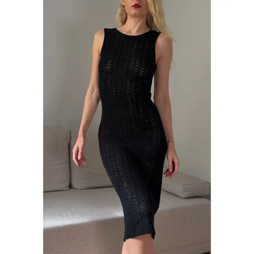 Dolce & Gabbana D&G by Dolce & Gabbana Vintage Crochet Knit Dress IT40 Size S / US 4 / IT 40 - 1 Thumbnail