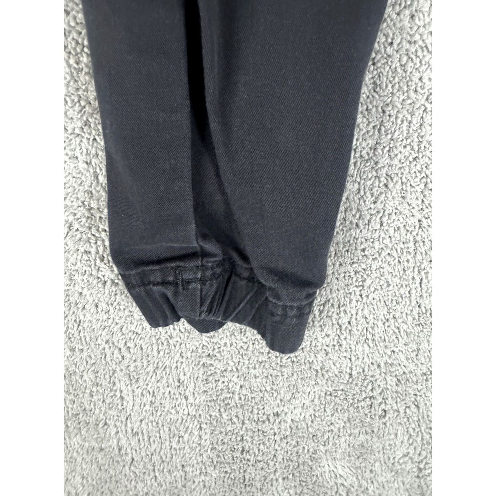 Aeropostale VINTAGE Aeropostale Cargo Jogger Pants Mens XS Black 100% Cotton Elastic Waist Pockets Size US 27 - 7 Thumbnail