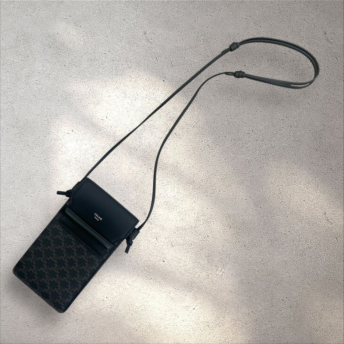 Celine Celine Homme Triomphe Phone Bag Size ONE SIZE - 2 Thumbnail