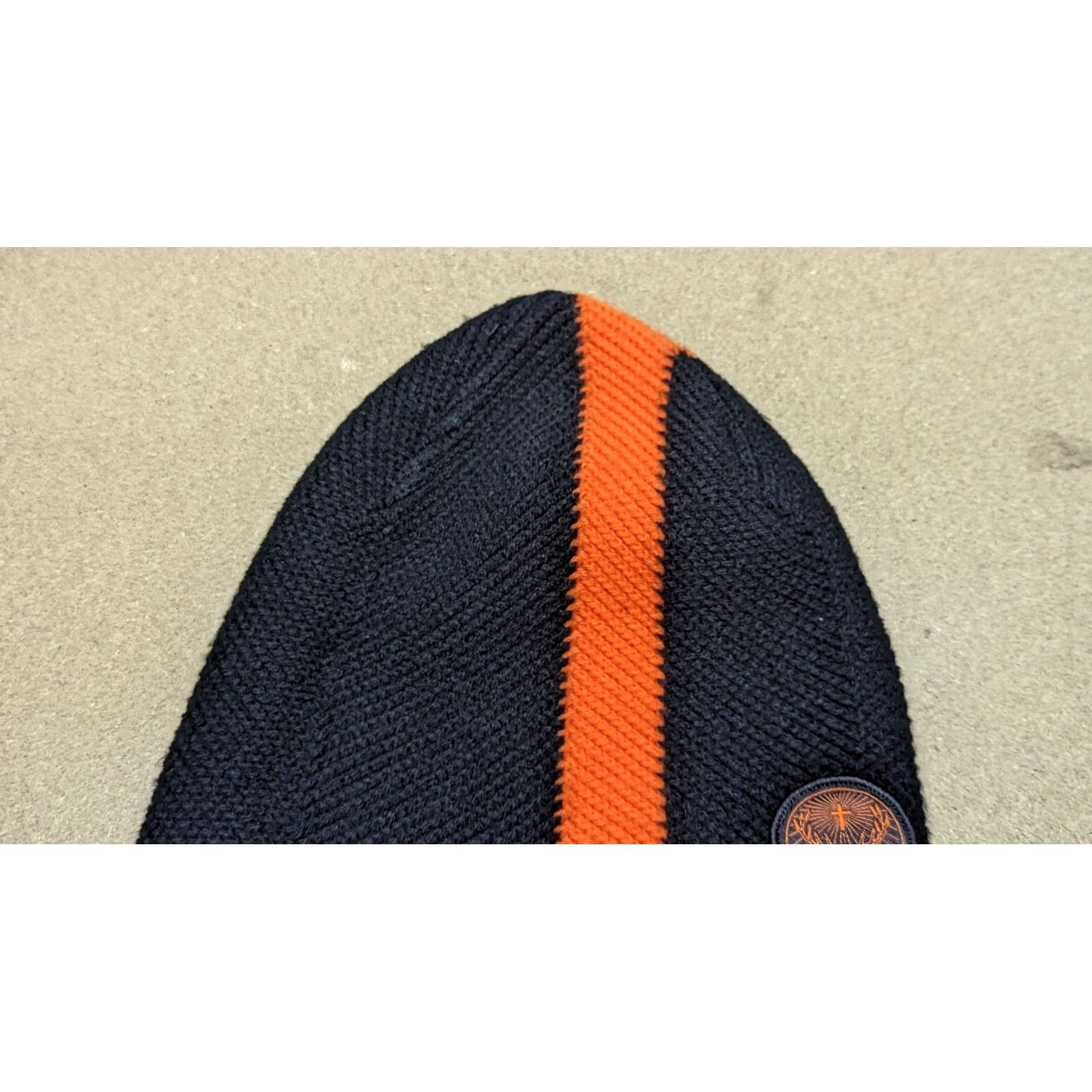 Vintage Jagermeister Beanie Hat One Size Black Orange Casual Knit Size ONE SIZE - 3 Thumbnail