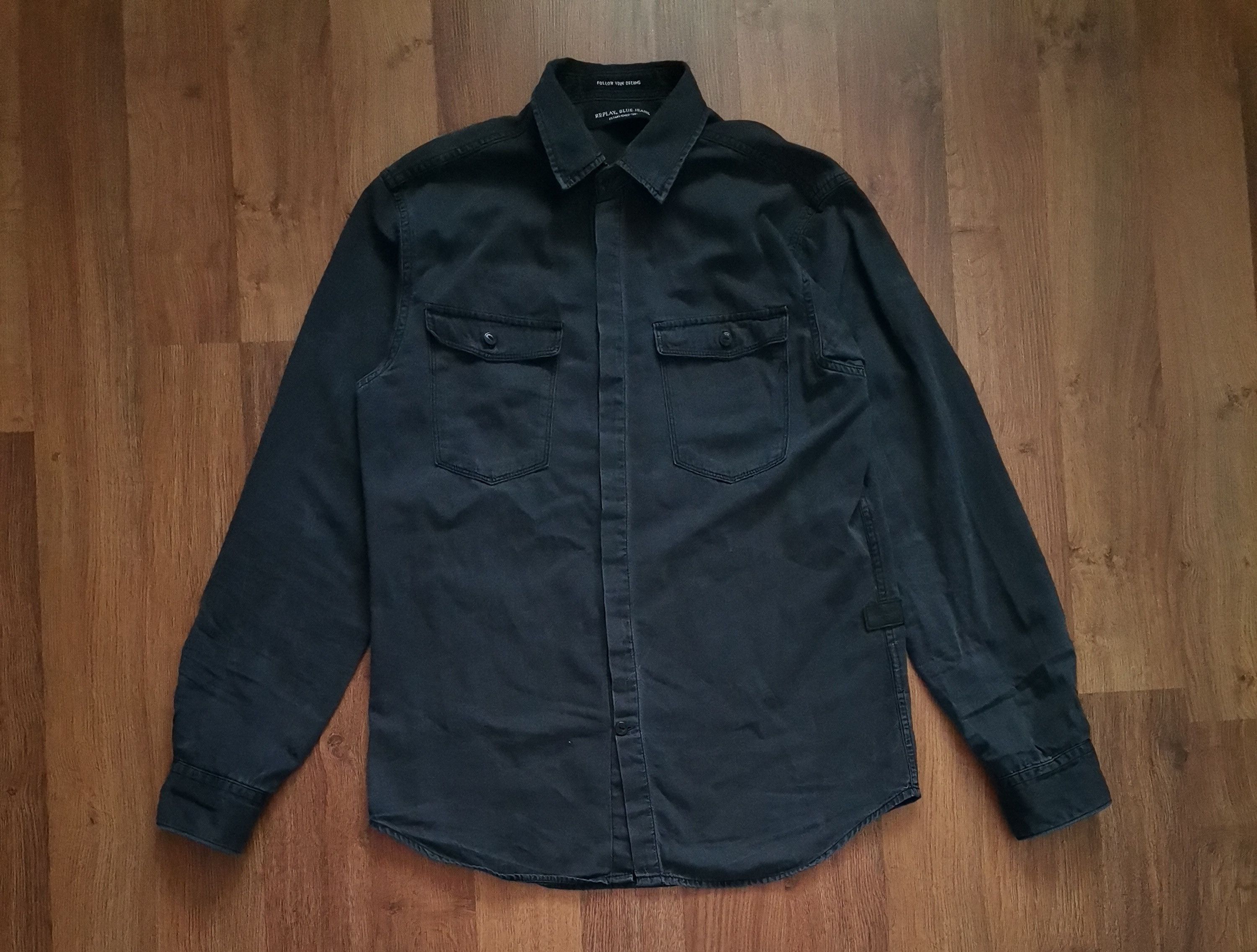 Replay Replay Denim Shirt Size US M / EU 48-50 / 2 - 1 Thumbnail