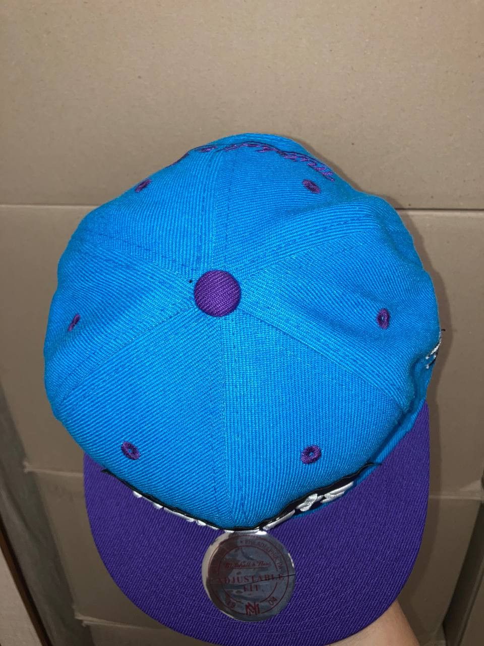 Mitchell & Ness VINTAGE CHARLOTTE HORNETS HAT CAP SNAP BACK NBA BASKETBALL Size ONE SIZE - 10 Thumbnail