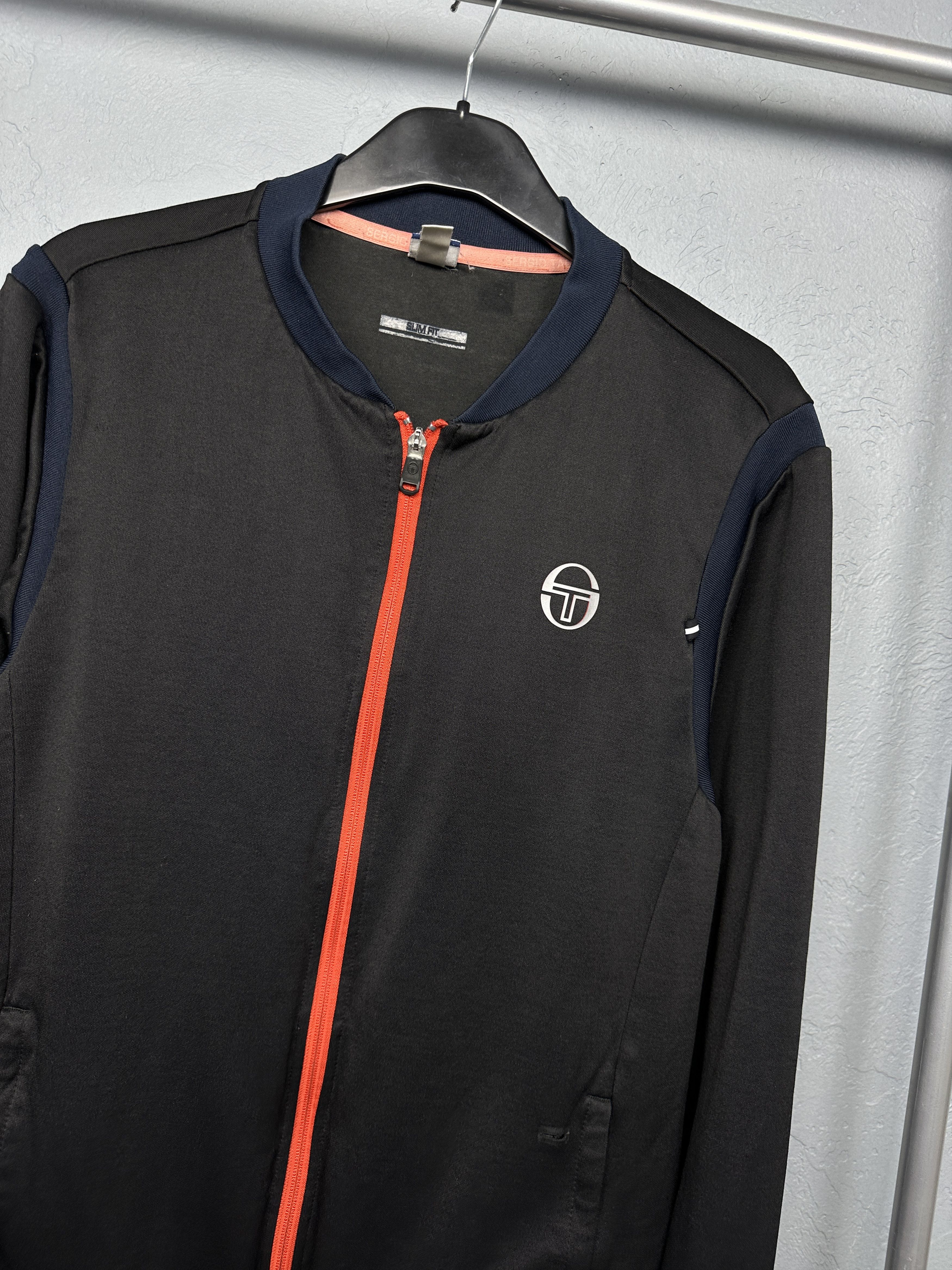 Sergio Tacchini Sergio Tacchini Mens Casual Track Top Jacket Size US M / EU 48-50 / 2 - 2 Thumbnail