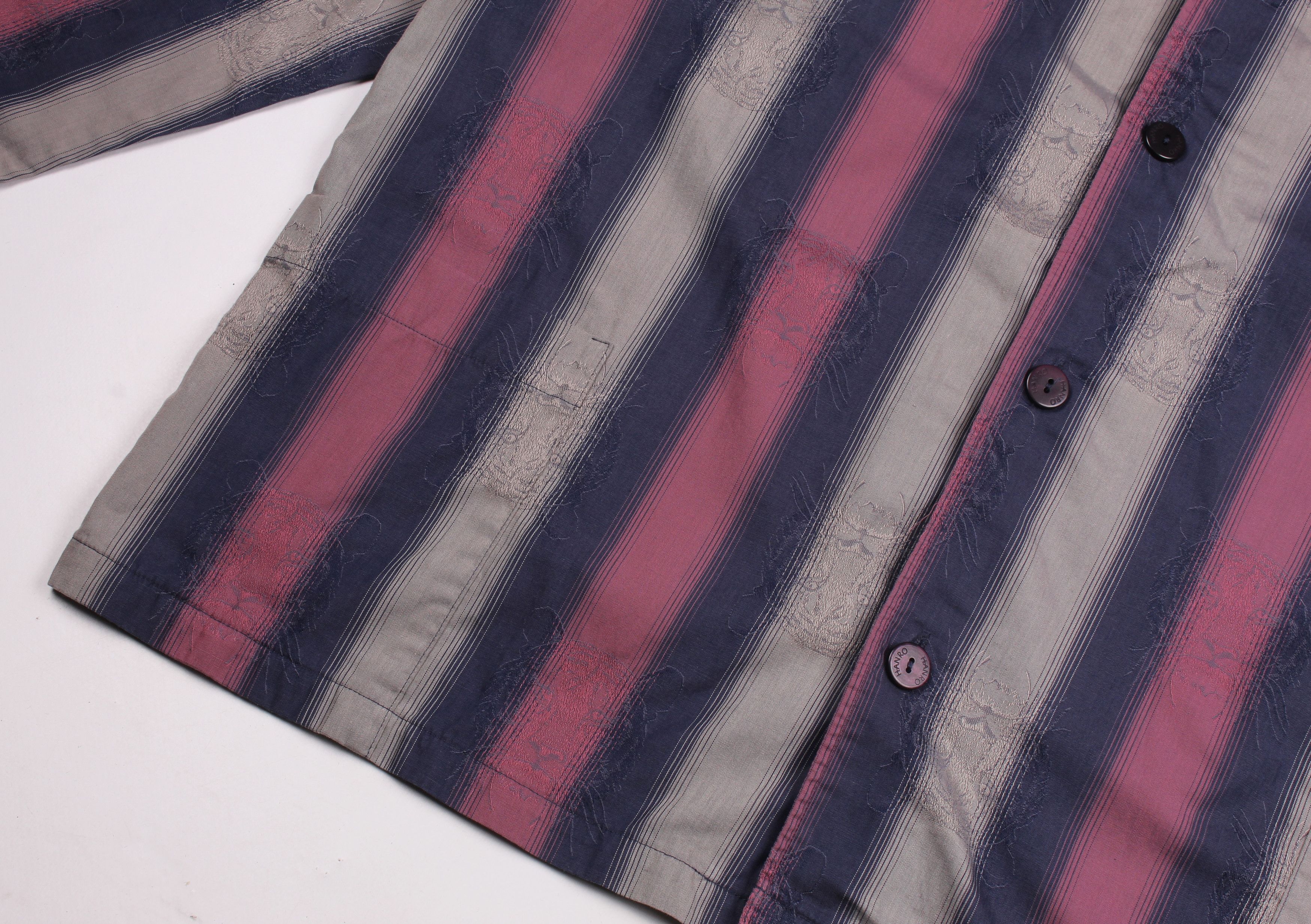 Hanro × Vintage Vintage Hanro for Men Striped Tigers Pajama Shirt Size US L / EU 52-54 / 3 - 3 Thumbnail