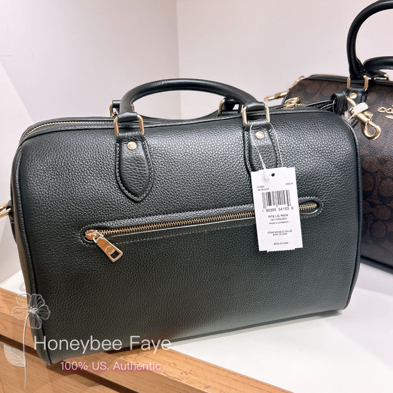 Coach Rowan Large Satchel Bag CV960 Size ONE SIZE - 2 Thumbnail