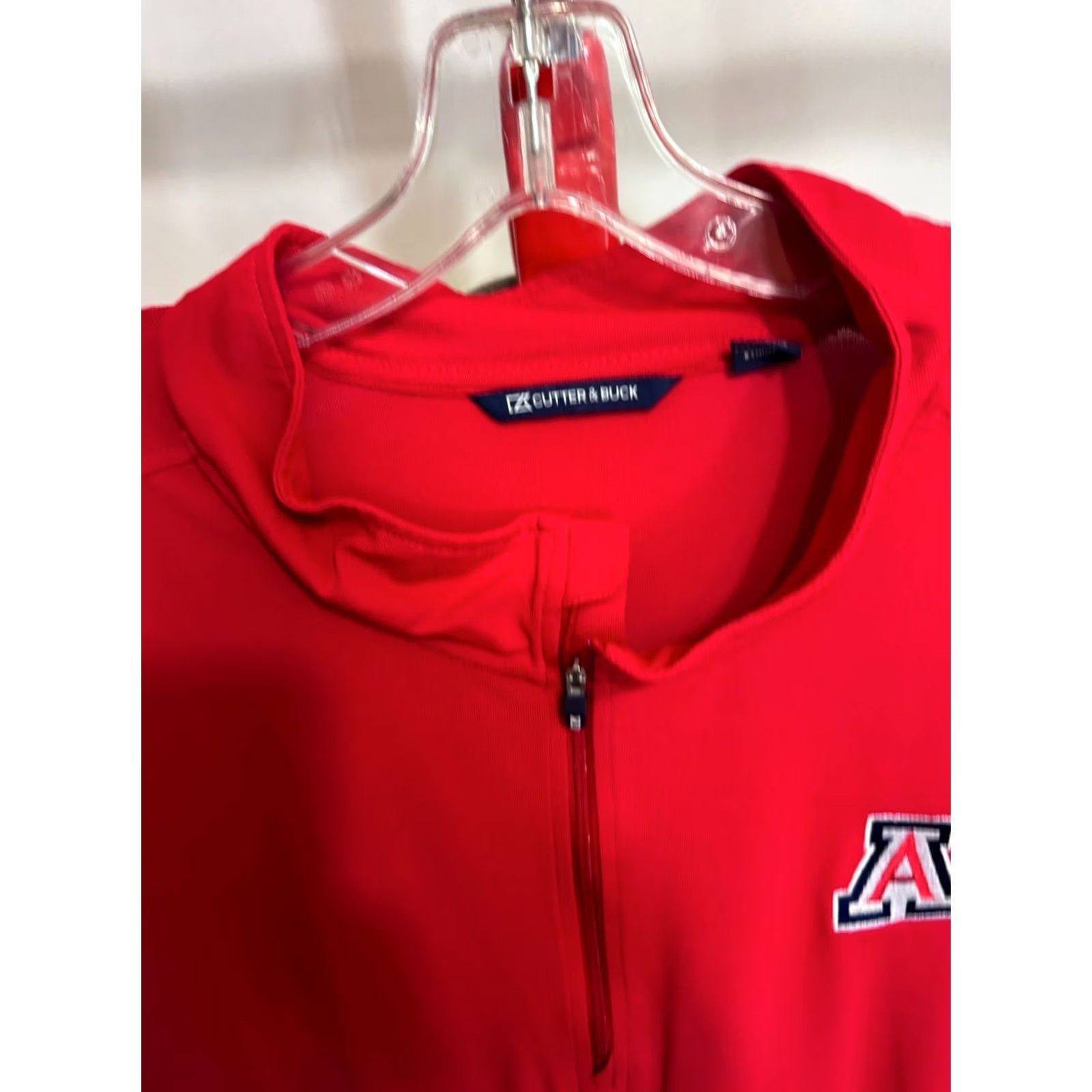 Cutter & Buck Cutter & Buck SWEATER 4XT 4XLT Poly Zippered Los Angeles Angels Shirt Men XS? Size US XXL / EU 58 / 5 - 6 Thumbnail