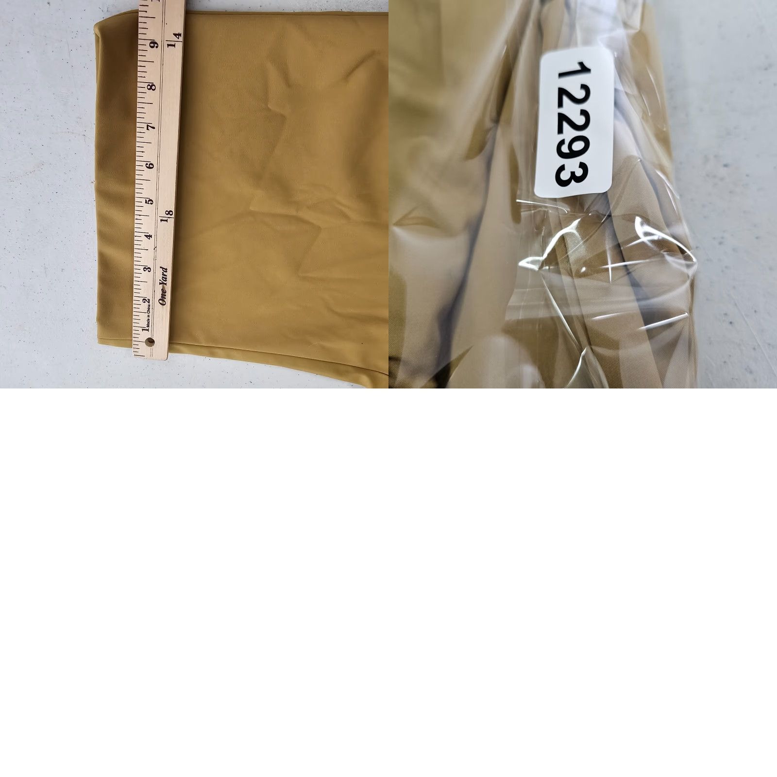 Von Dutch VINTAGE Von Dutch Pants Mens 36x24 Khaki Stretch Straight Pleated Chino Trousers Size US 36 / EU 52 - 9 Thumbnail
