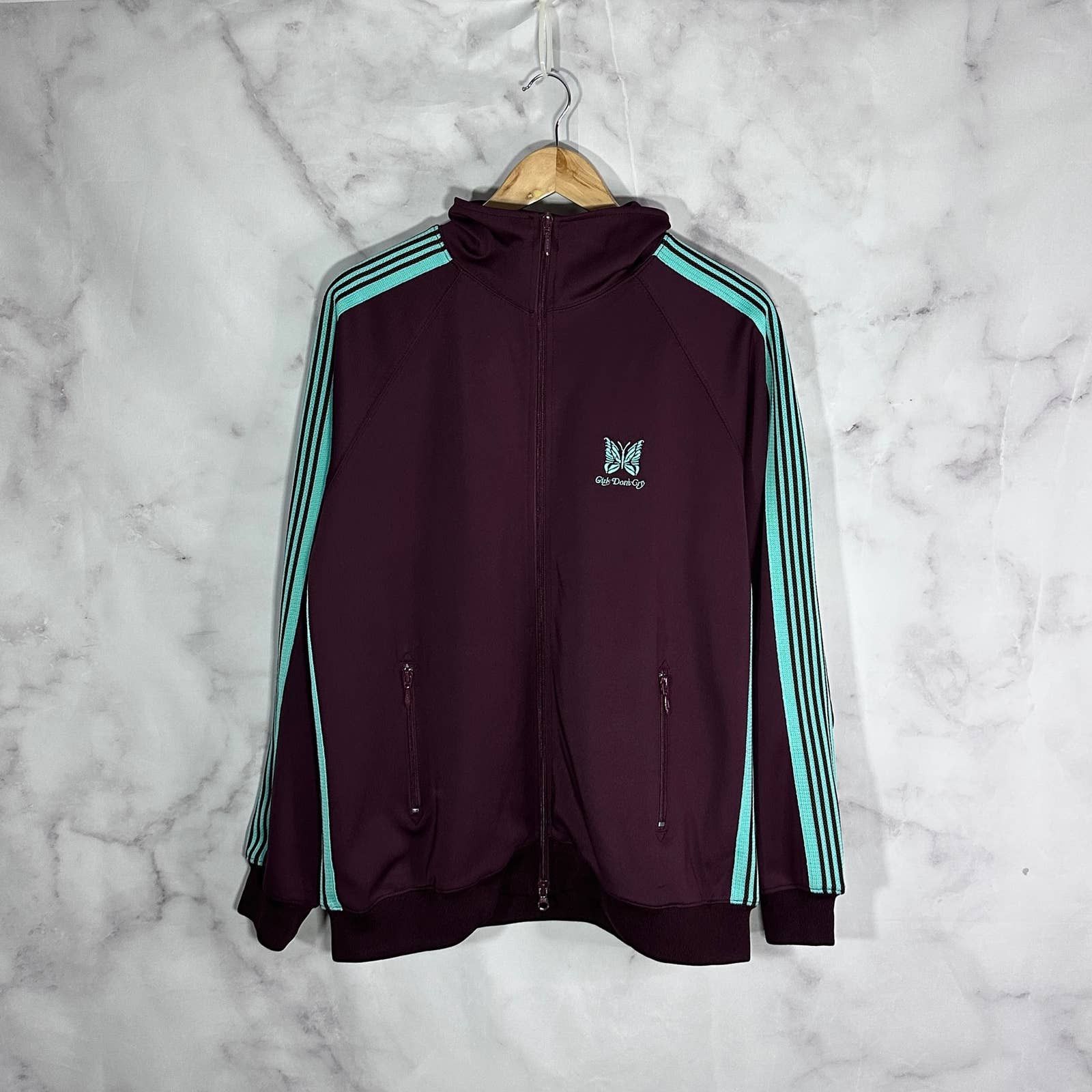 Needles x girls don't cry track jacket. Is in great | Depop