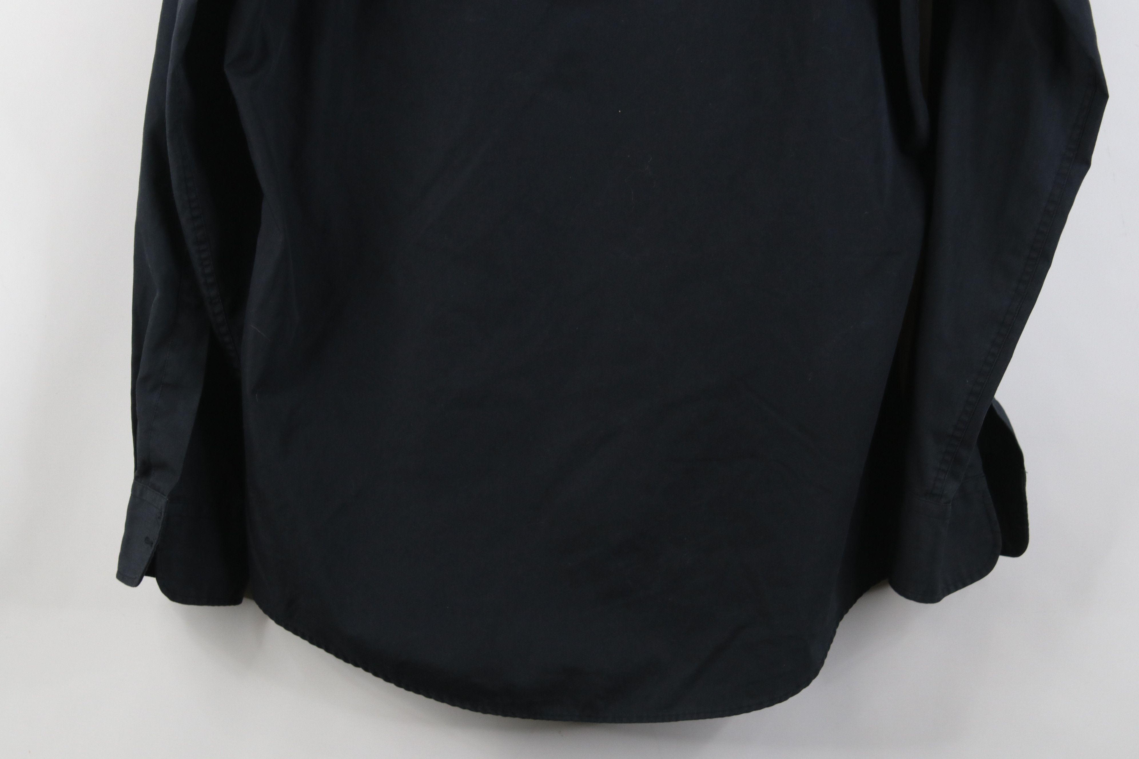 Vintage Vintage 90s Yves Saint Laurent YSL Button Shirt Black Size US M / EU 48-50 / 2 - 15 Thumbnail