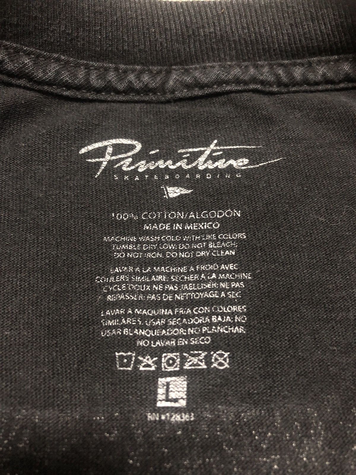 Japanese Brand Japanese Brand Primitive Skateboarding Dirty P Roses Tee Size US L / EU 52-54 / 3 - 14 Thumbnail