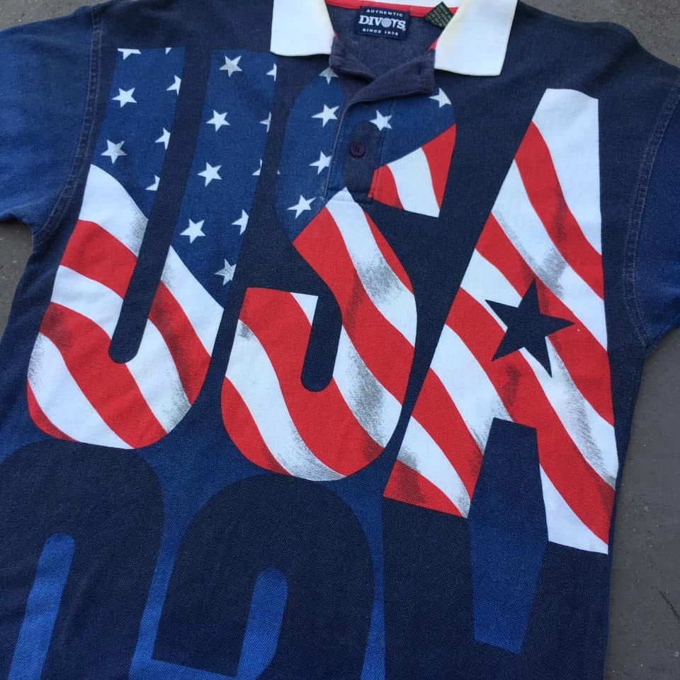 Vintage RARE ‼️ United States of America Size US M / EU 48-50 / 2 - 2 Thumbnail