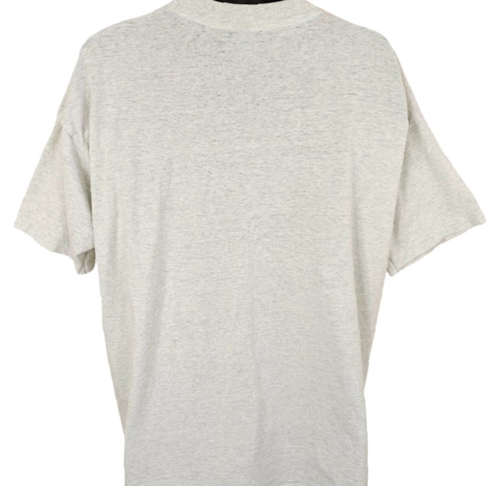 Fruit Of The Loom VINTAGE Cambridge Isanti Bluejackets T Shirt Mens 2XL Gray 90s Made In USA Size US XXL / EU 58 / 5 - 4 Thumbnail