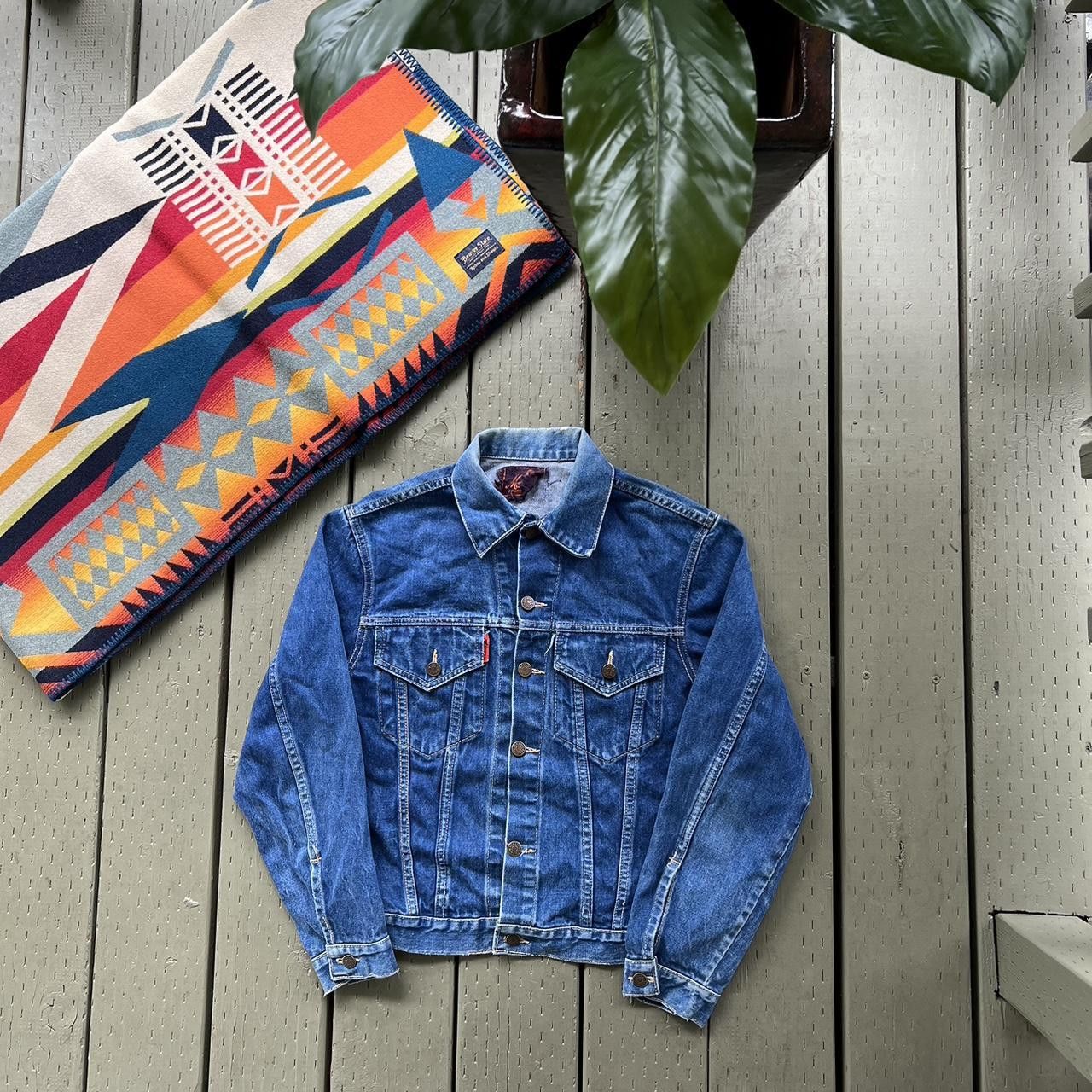 Vintage Vintage 1970s Denim Jacket Size US M / EU 48-50 / 2 - 2 Thumbnail