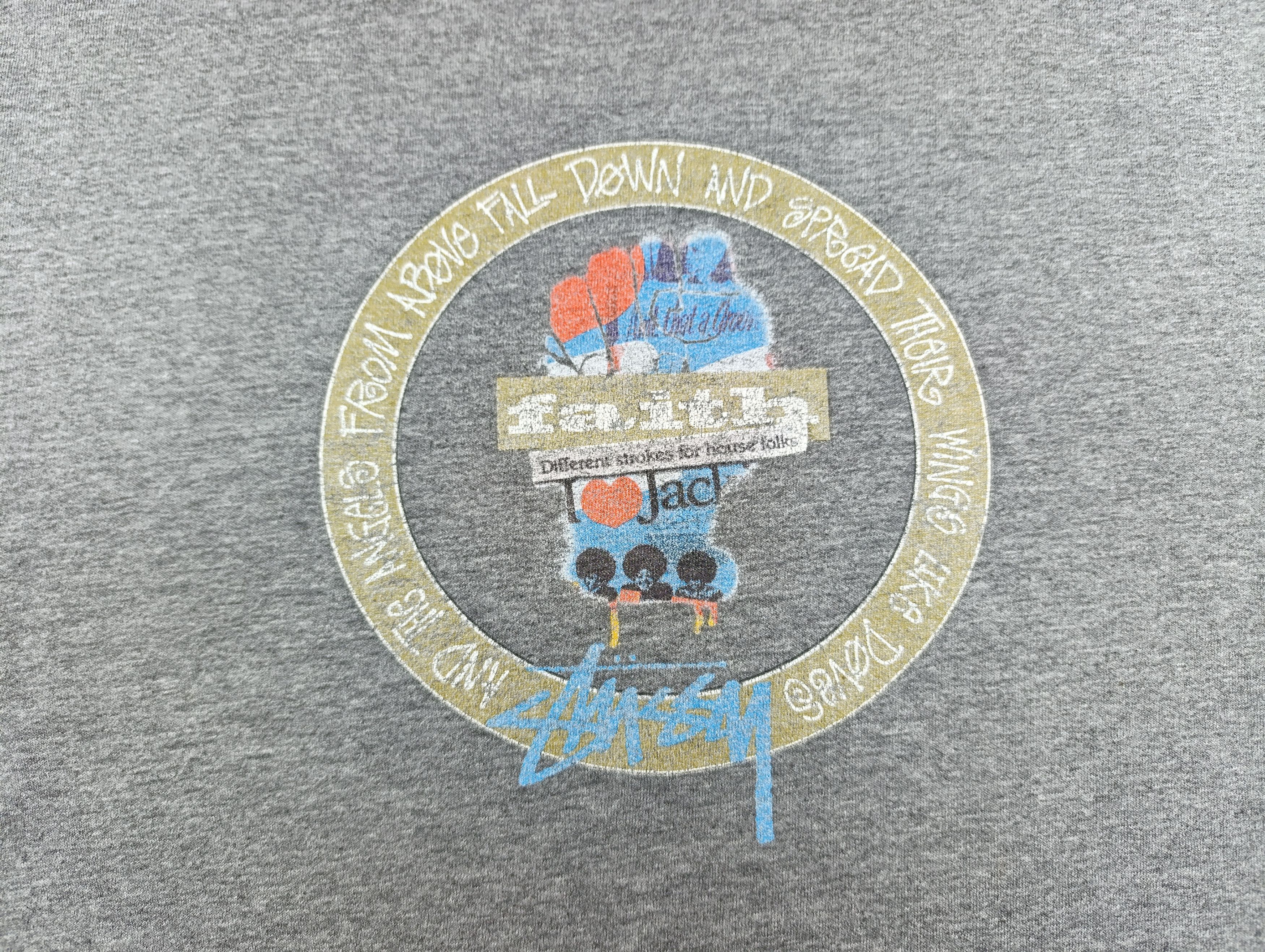 Stussy STUSSY X FAITH HOUSE RECORDS LOGO TEE Size US L / EU 52-54 / 3 - 5 Thumbnail