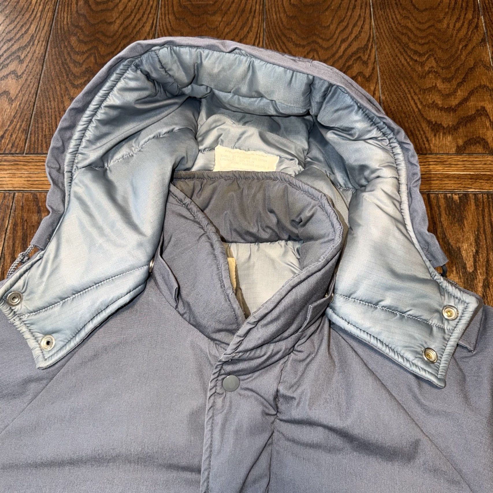 Vintage VINTAGE National Letter Carrier Parka Jacket Mail Postal XL Blue 80s Winter Mens Regular Jacket Size US XL / EU 56 / 4 - 3 Thumbnail