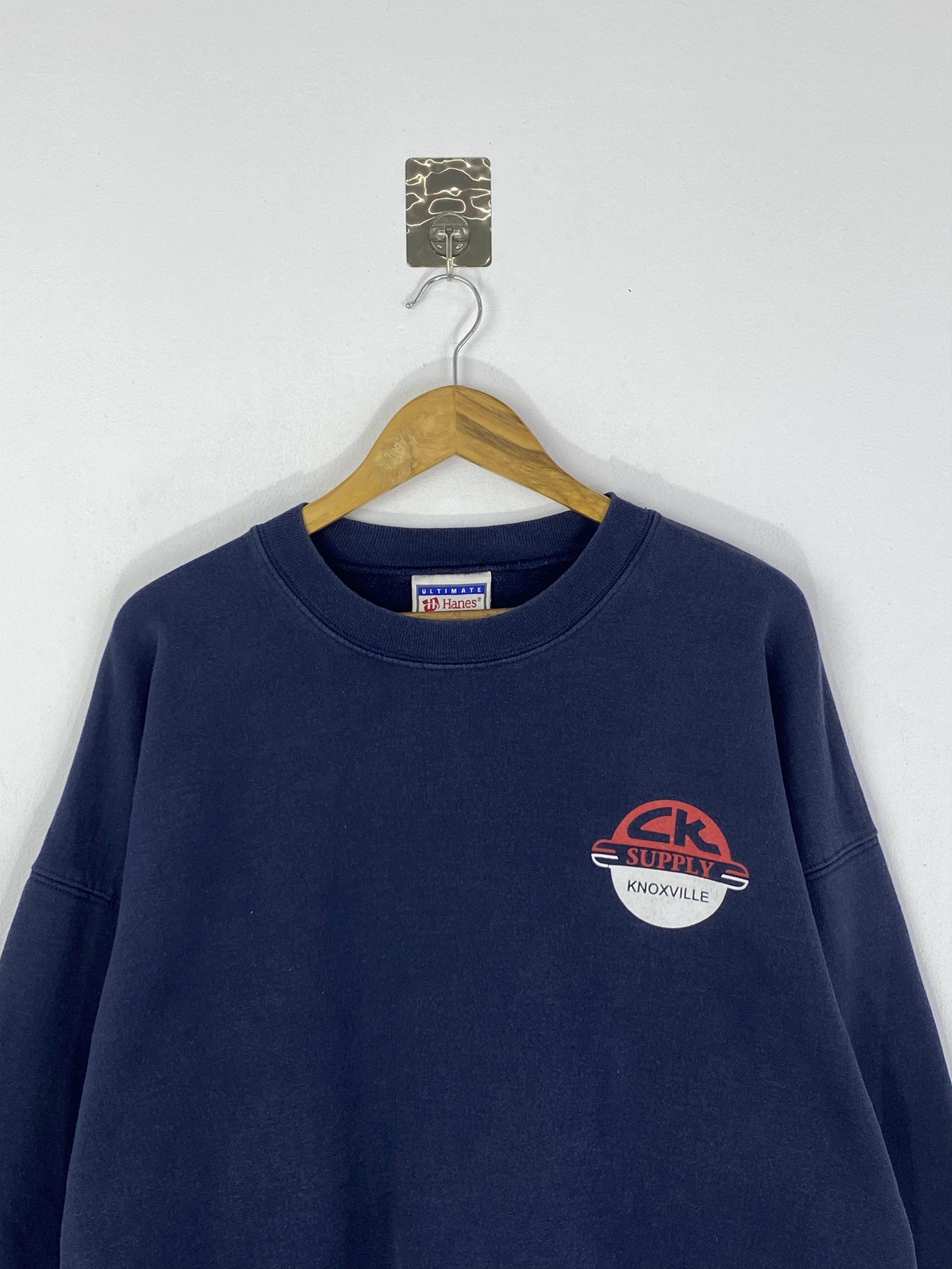 Vintage Vintage 90s Hanes Pullover Crewneck Sweatshirt SH0112 Size US L / EU 52-54 / 3 - 2 Thumbnail