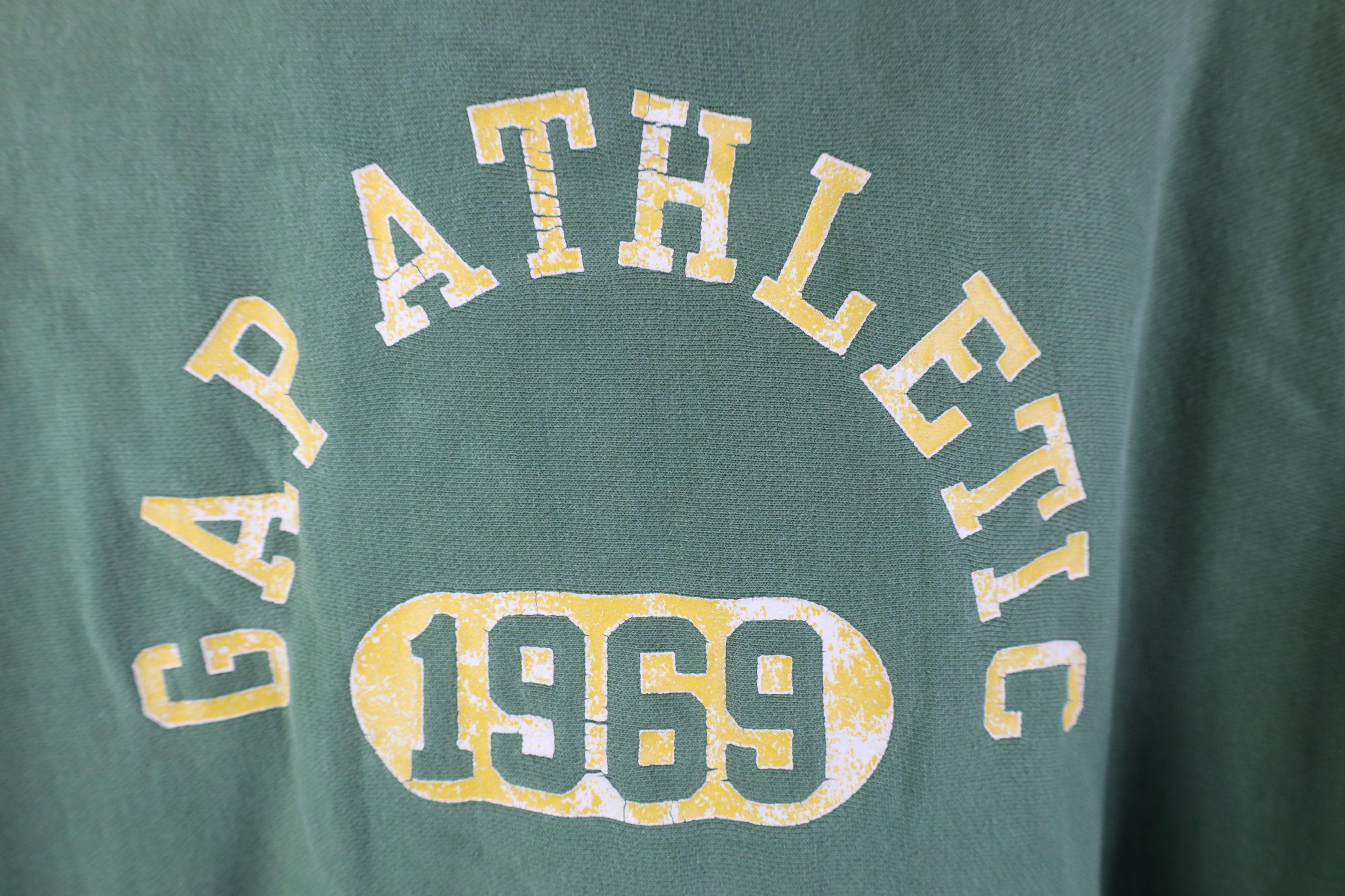 Gap Vintage Y2K 2002 Gap Athletic Heavyweight Reverse Hoodie Size US XL / EU 56 / 4 - 4 Thumbnail